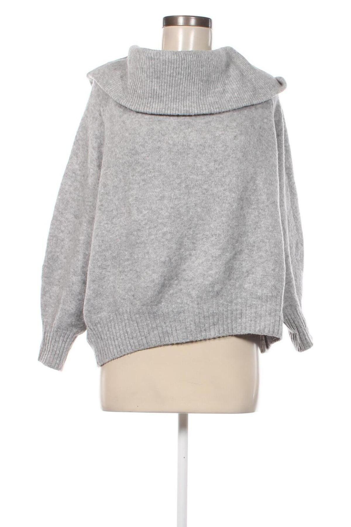 Damenpullover H&M, Größe L, Farbe Grau, Preis 5,25 €