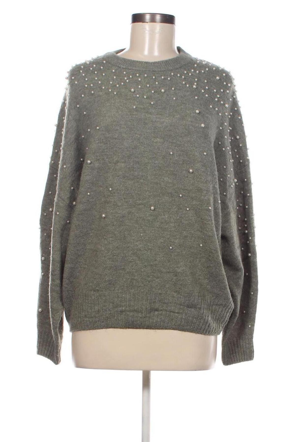 Γυναικείο πουλόβερ H&M, Μέγεθος L, Χρώμα Πράσινο, Τιμή 7,53 €