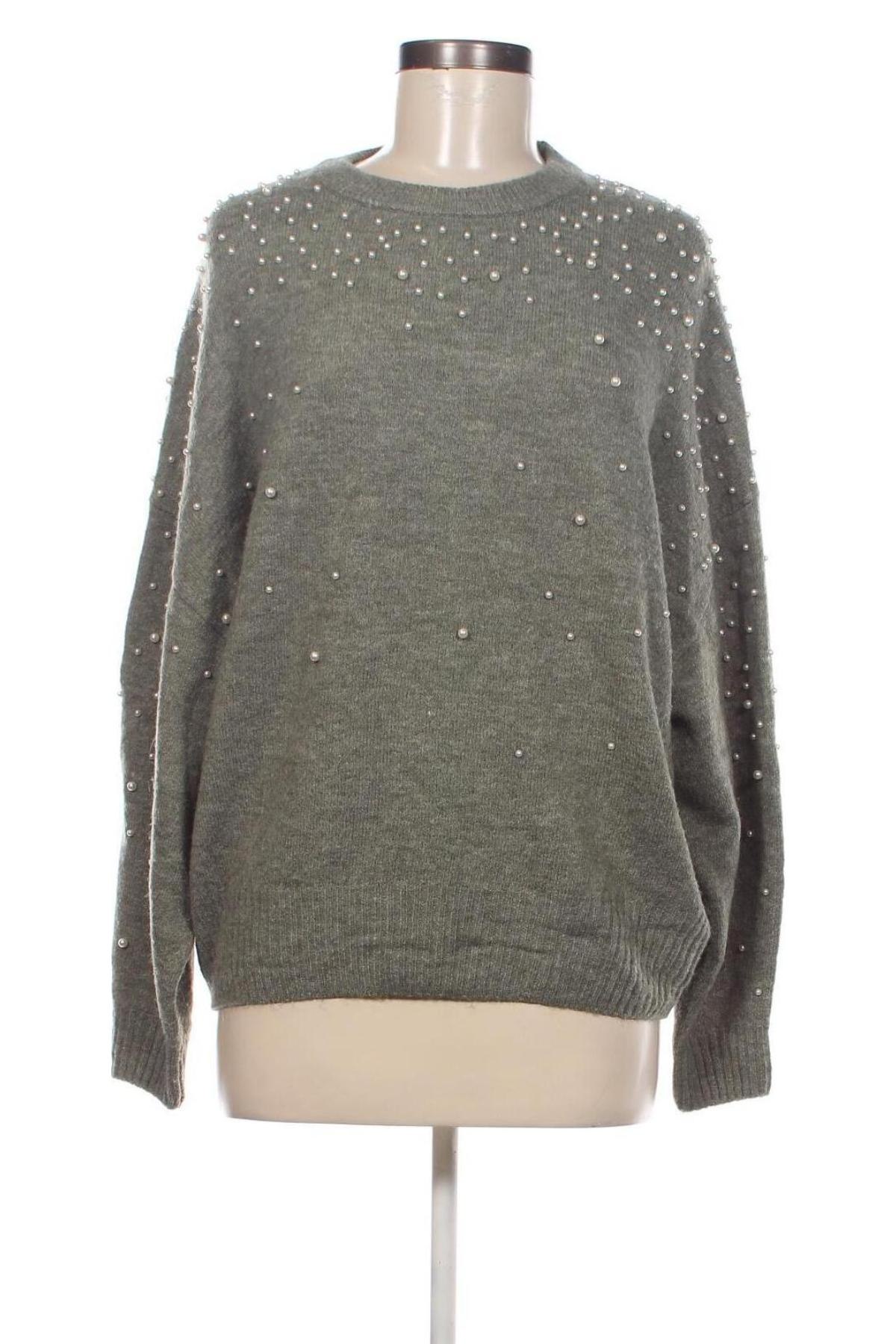 Damski sweter H&M, Rozmiar L, Kolor Zielony, Cena 29,99 zł