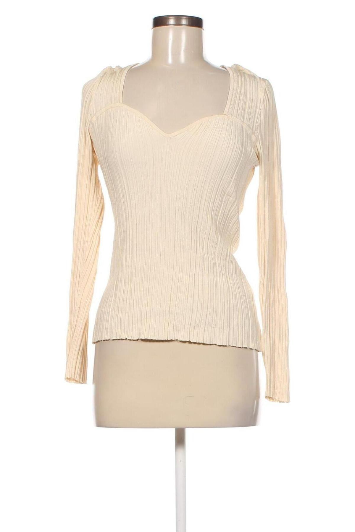 Γυναικείο πουλόβερ H&M, Μέγεθος M, Χρώμα Εκρού, Τιμή 3,59 €