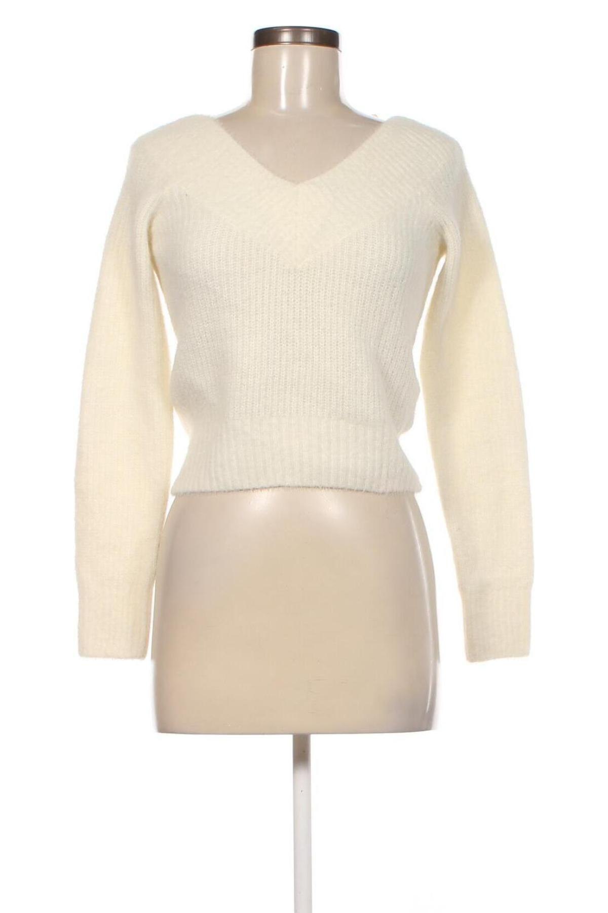 Damenpullover H&M Divided, Größe XS, Farbe Ecru, Preis € 8,07