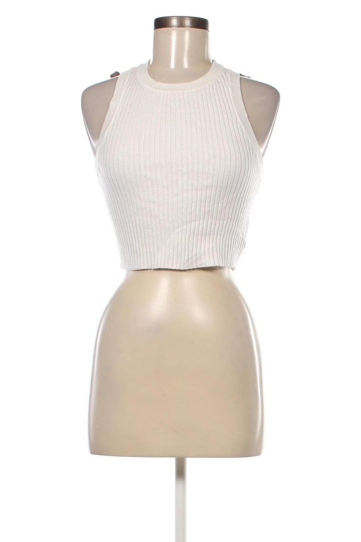 Γυναικείο πουλόβερ H&M Divided, Μέγεθος M, Χρώμα Λευκό, Τιμή 2,69 €