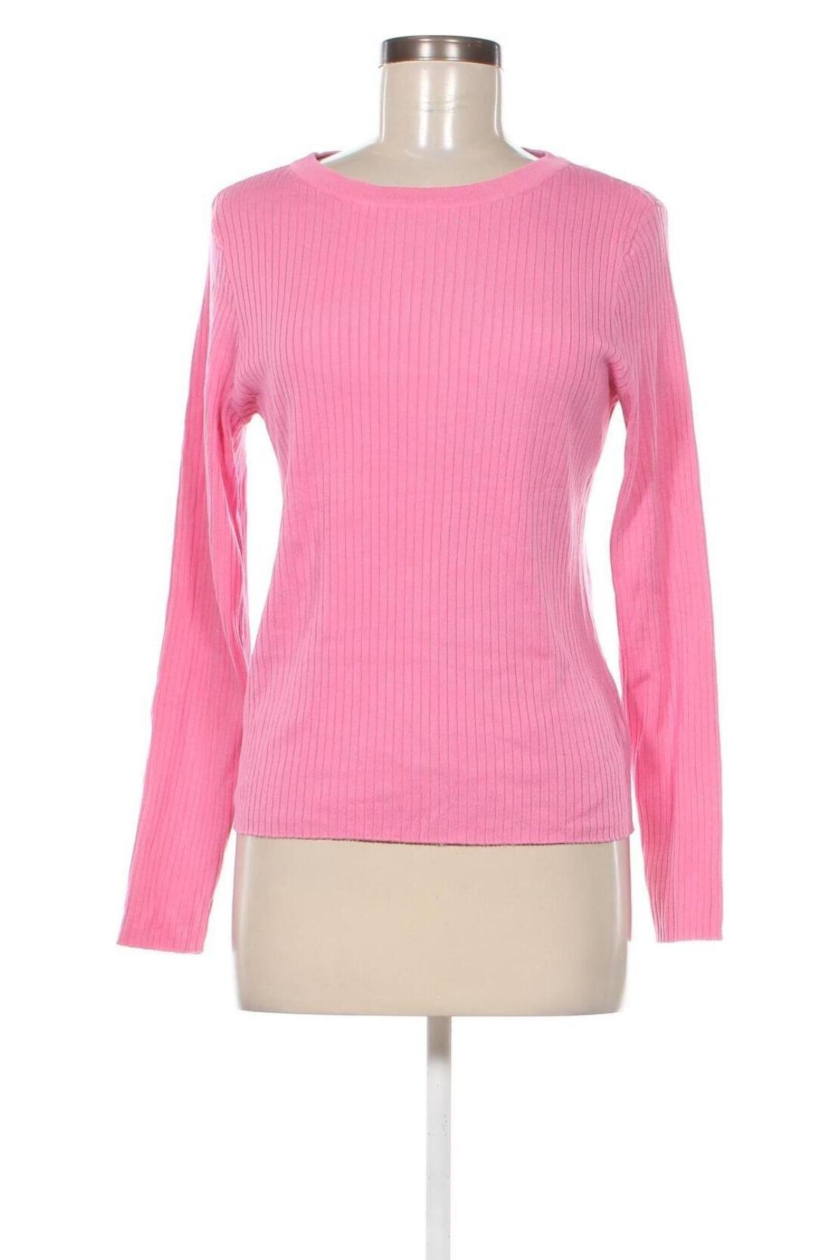 Дамски пуловер H&M Divided, Размер L, Цвят Розов, Цена 29,00 лв.