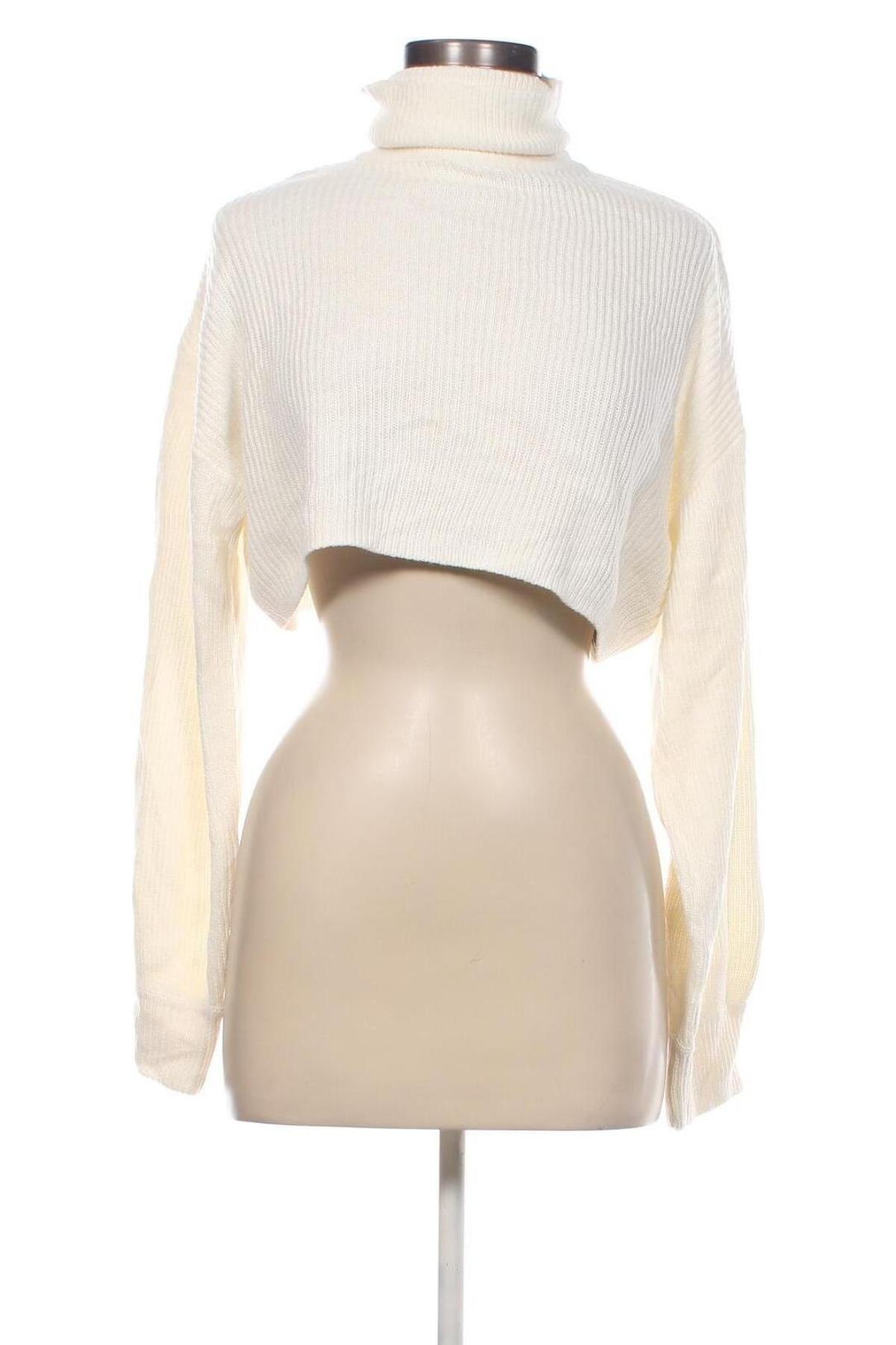 Pulover de femei H&M Divided, Mărime XS, Culoare Ecru, Preț 38,16 Lei