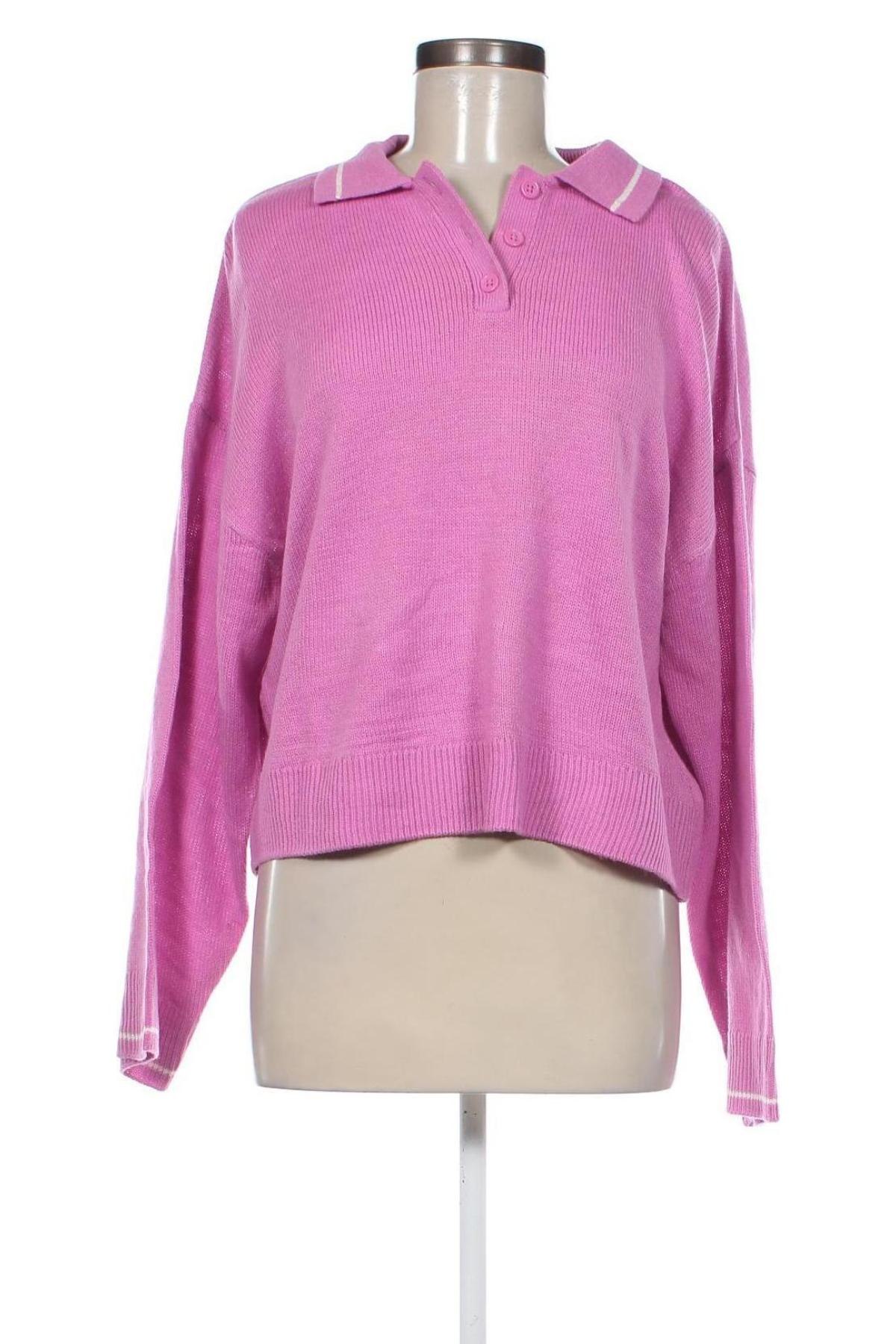 Damenpullover H&M Divided, Größe L, Farbe Rosa, Preis 6,99 €