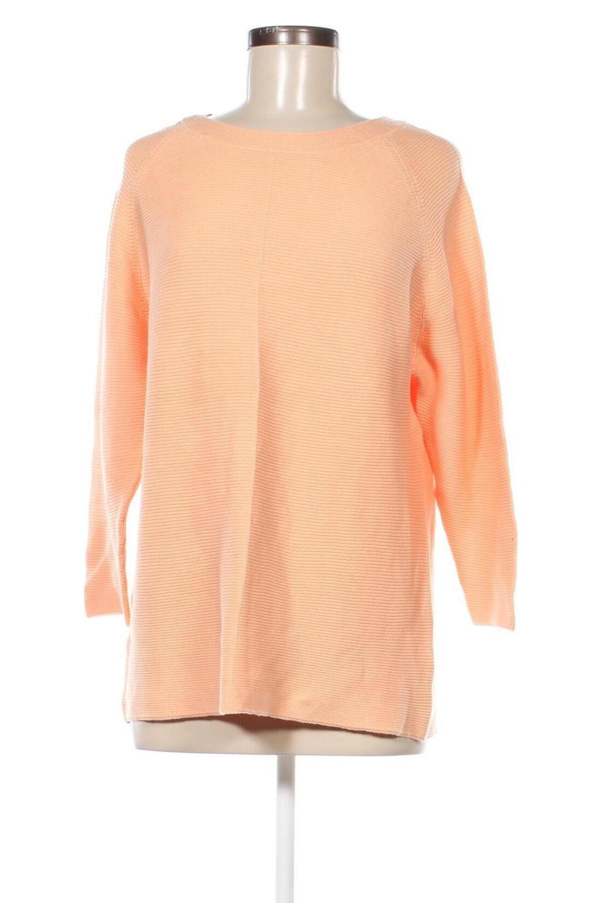 Γυναικείο πουλόβερ Helena Vera, Μέγεθος L, Χρώμα Πορτοκαλί, Τιμή 3,80 €