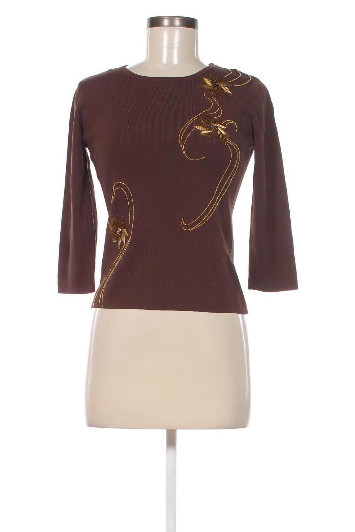 Γυναικείο πουλόβερ Imagini, Μέγεθος S, Χρώμα Καφέ, Τιμή 28,45 €