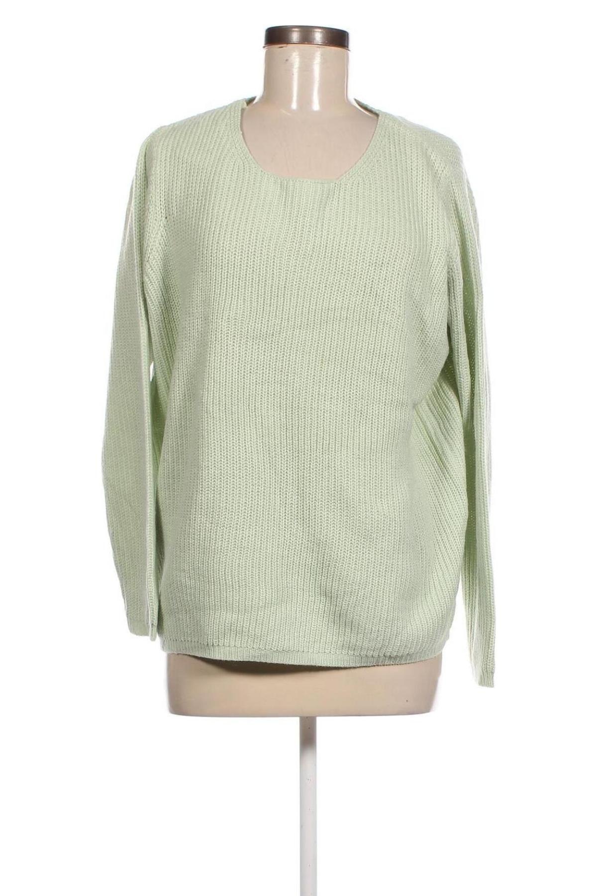 Дамски пуловер Infinity Woman, Размер L, Цвят Зелен, Цена 11,60 лв.