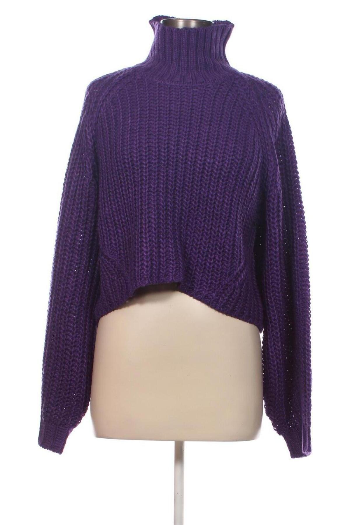 Дамски пуловер JJXX, Размер L, Цвят Лилав, Цена 30,69 лв.