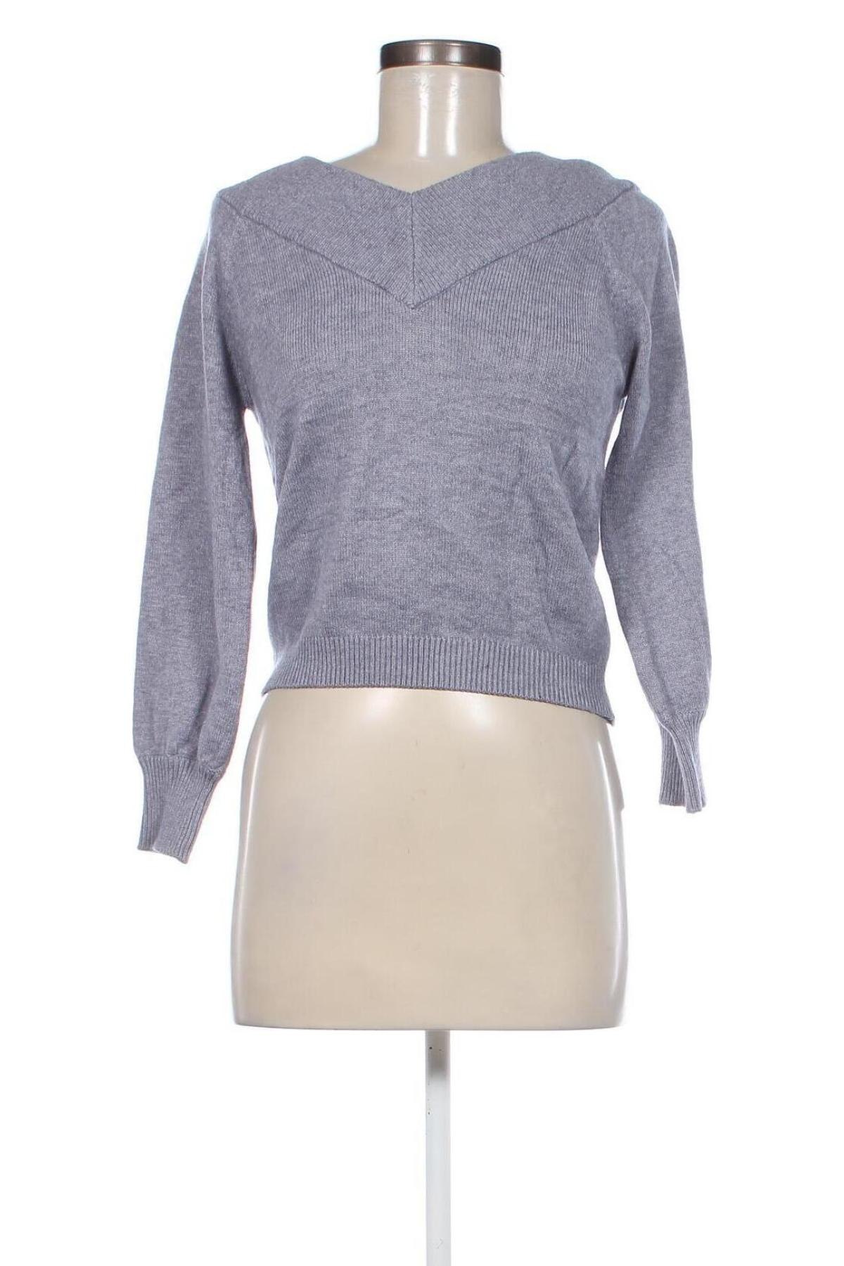 Дамски пуловер Jacqueline De Yong, Размер XS, Цвят Сив, Цена 11,60 лв.
