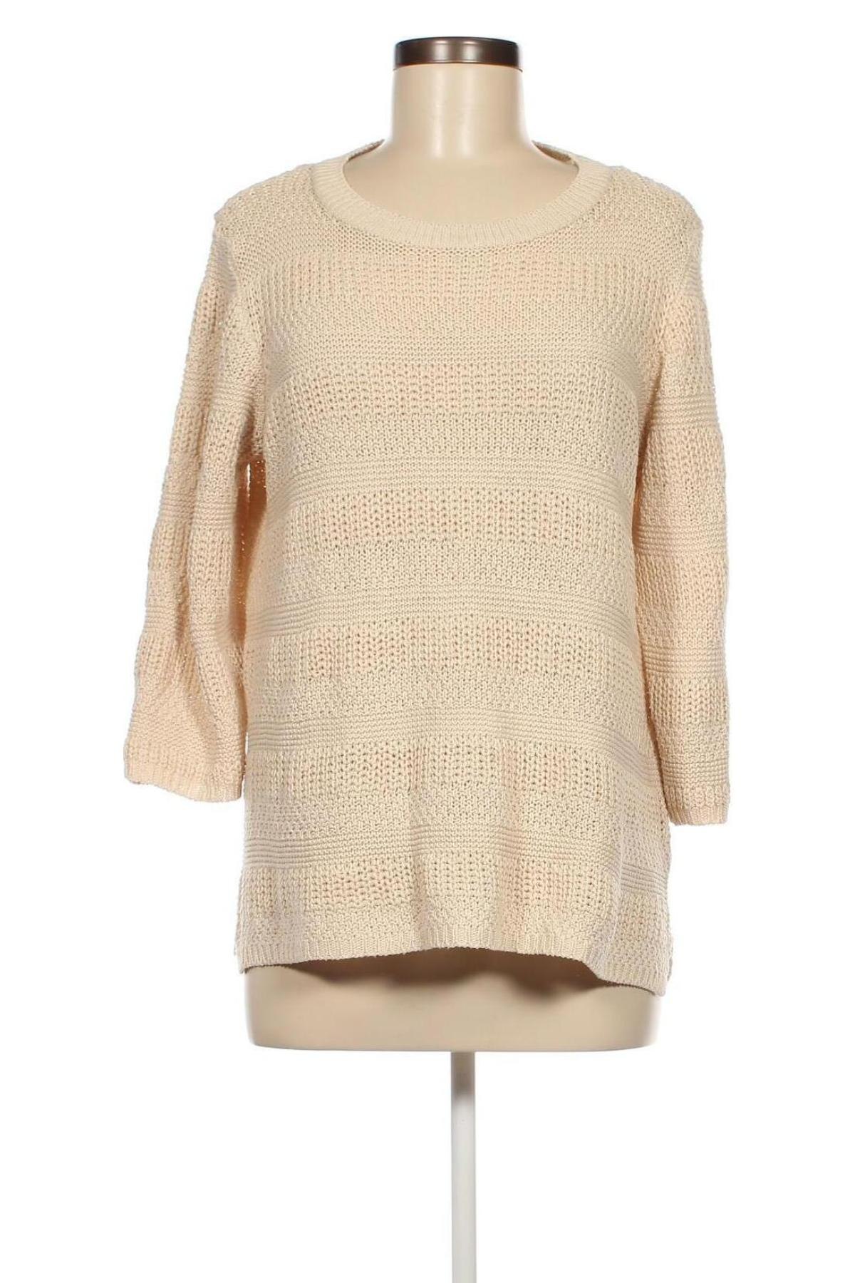 Дамски пуловер Janina, Размер XL, Цвят Бежов, Цена 14,79 лв.