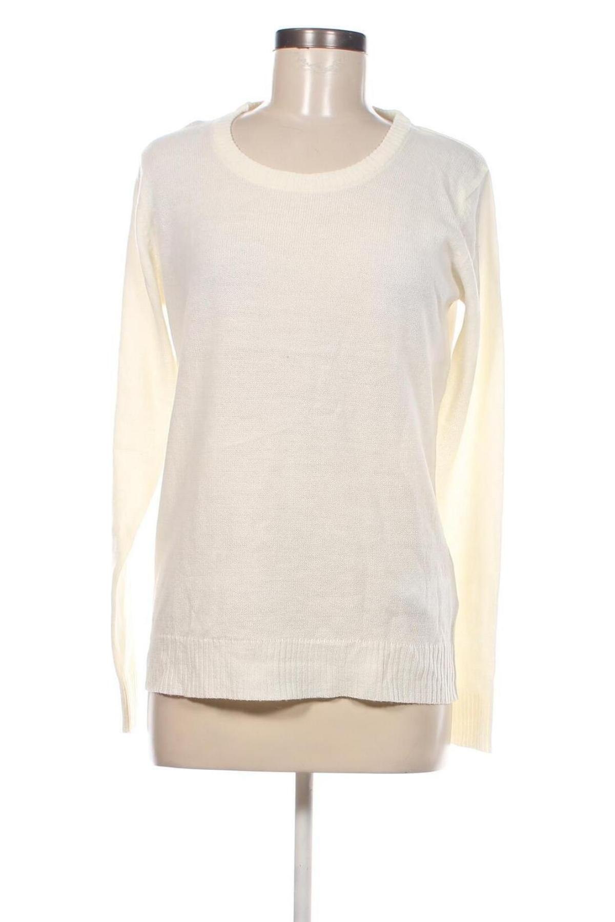 Γυναικείο πουλόβερ Janina, Μέγεθος M, Χρώμα Λευκό, Τιμή 7,18 €