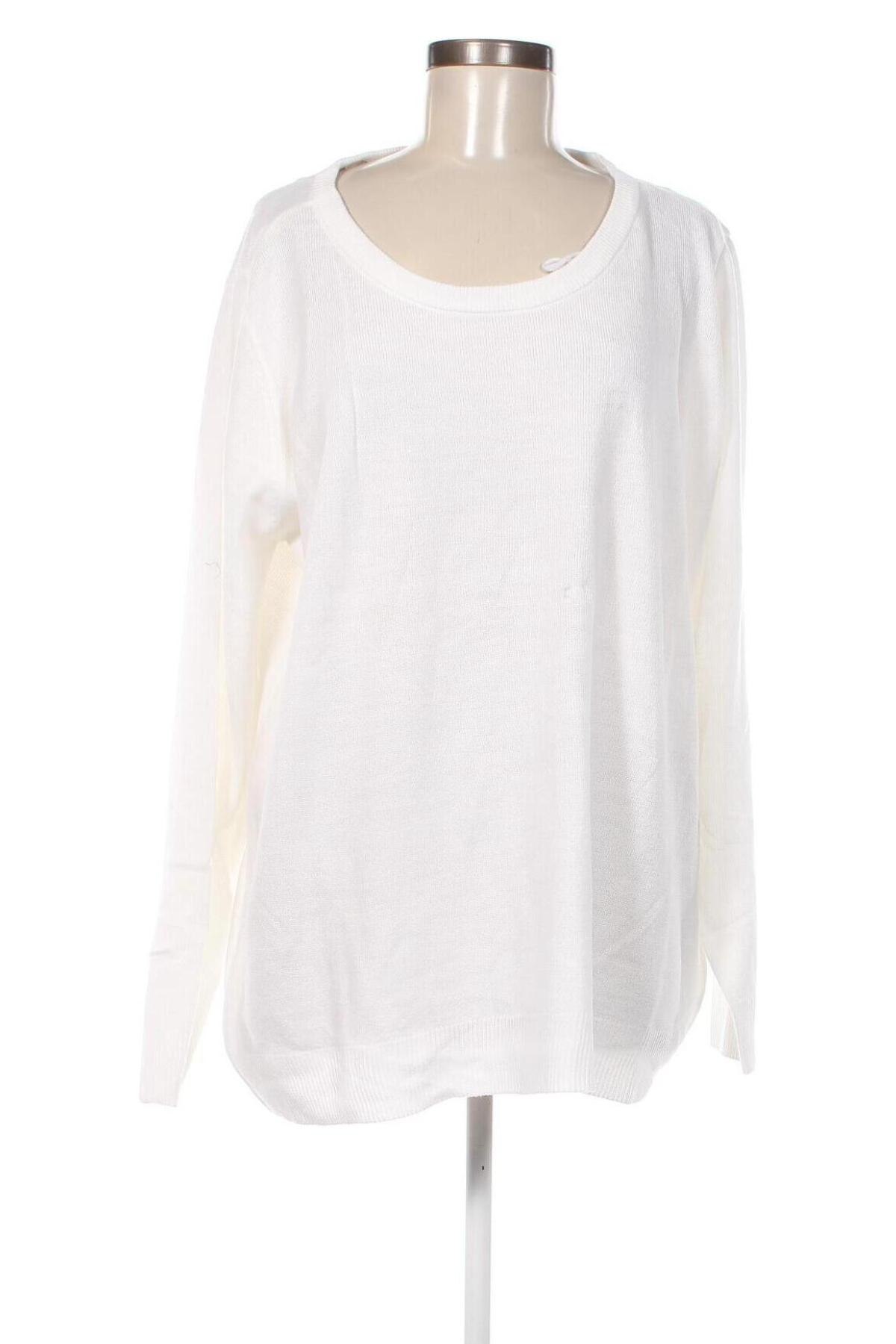 Γυναικείο πουλόβερ Janina, Μέγεθος XL, Χρώμα Λευκό, Τιμή 13,66 €