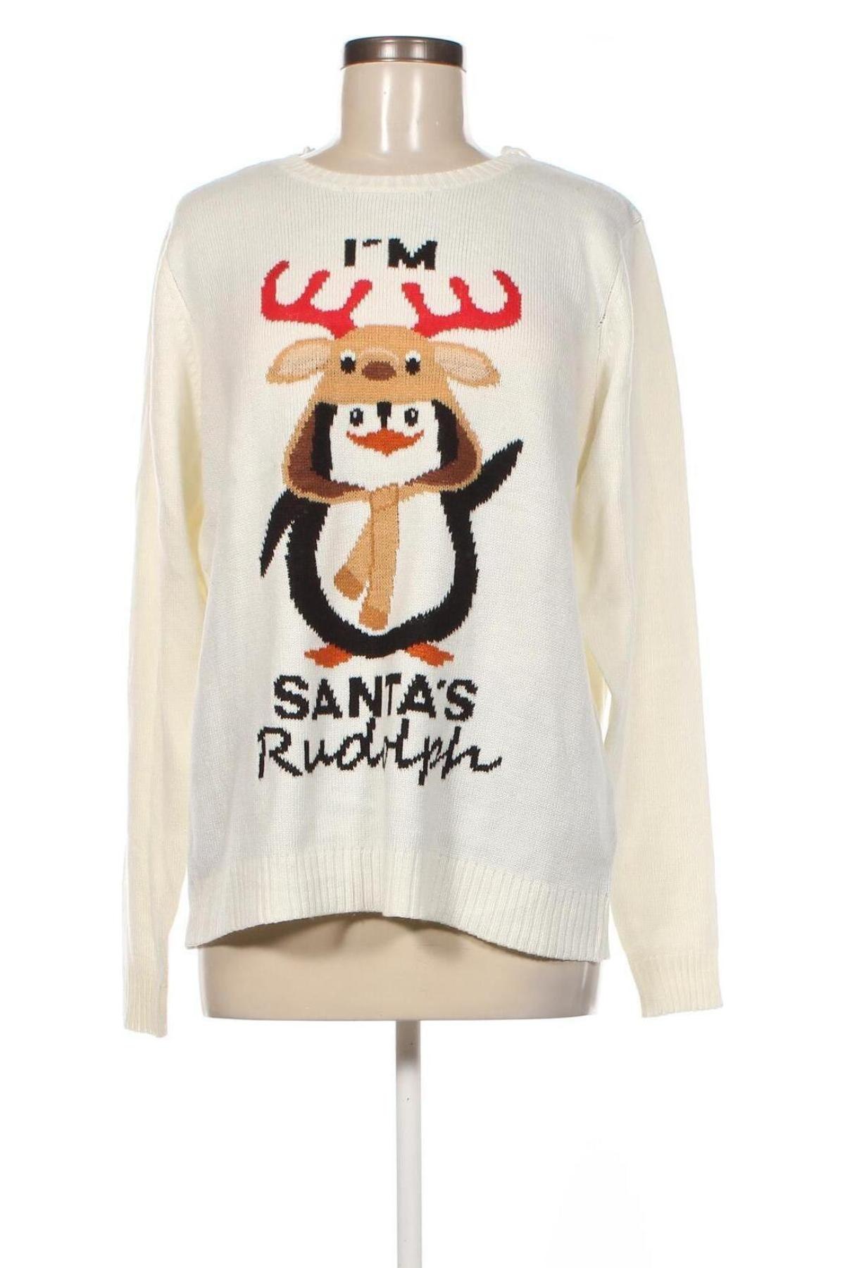 Damski sweter Janina, Rozmiar XL, Kolor ecru, Cena 25,97 zł