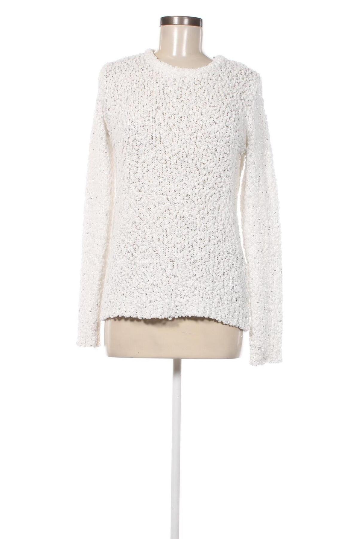 Γυναικείο πουλόβερ Janina, Μέγεθος M, Χρώμα Λευκό, Τιμή 4,13 €