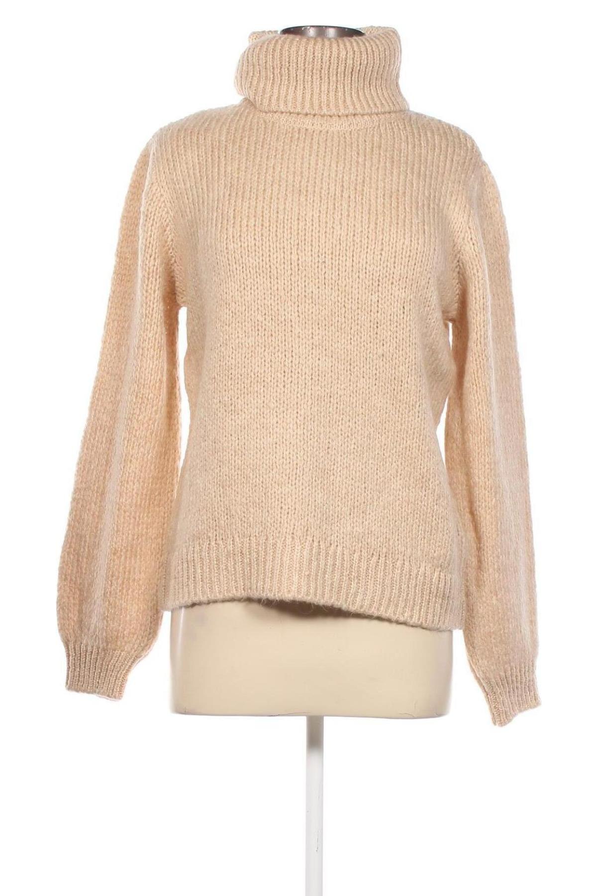 Дамски пуловер Jdy, Размер L, Цвят Бежов, Цена 18,40 лв.