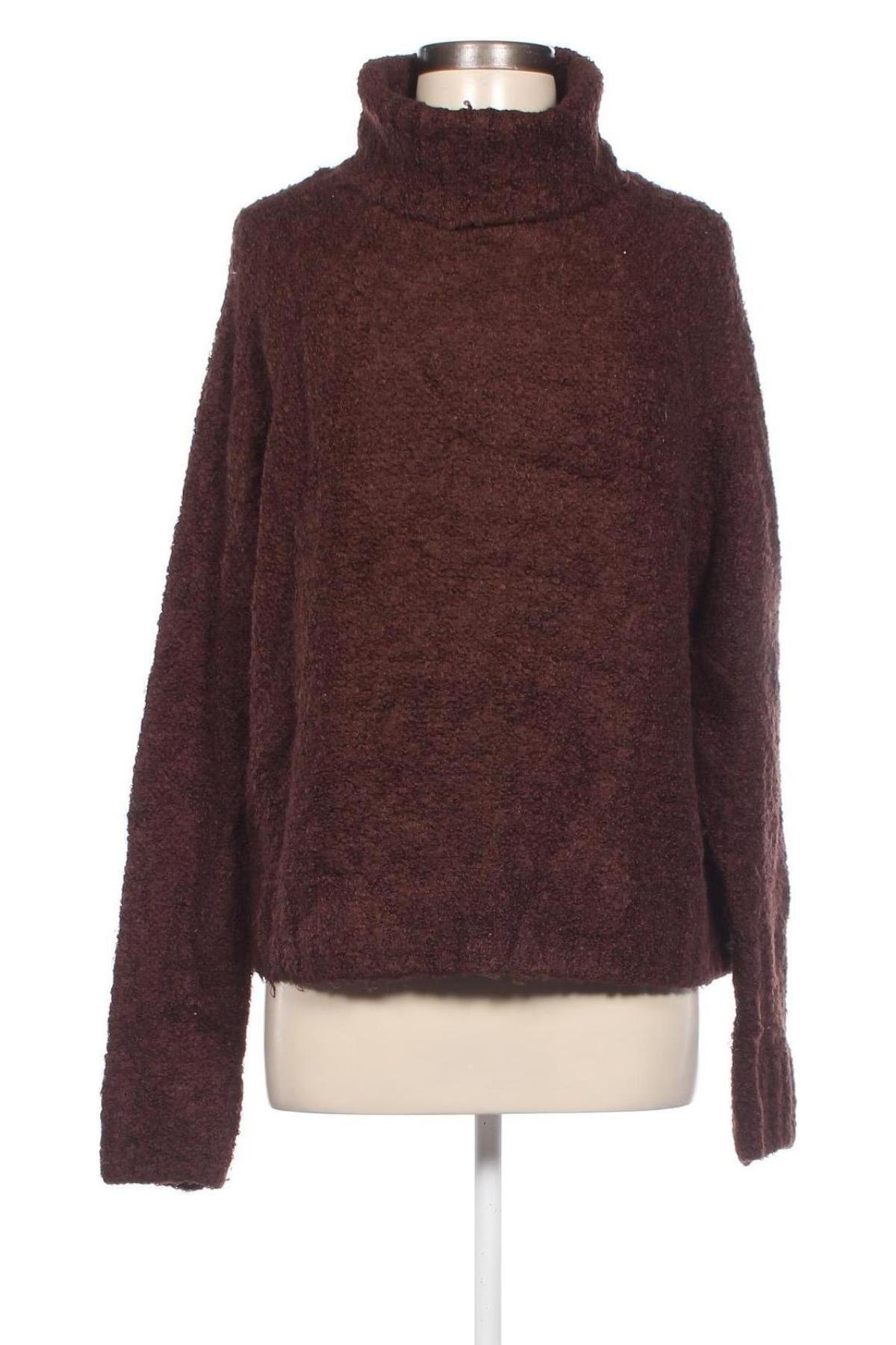 Γυναικείο πουλόβερ Jean Pascale, Μέγεθος L, Χρώμα Καφέ, Τιμή 7,18 €