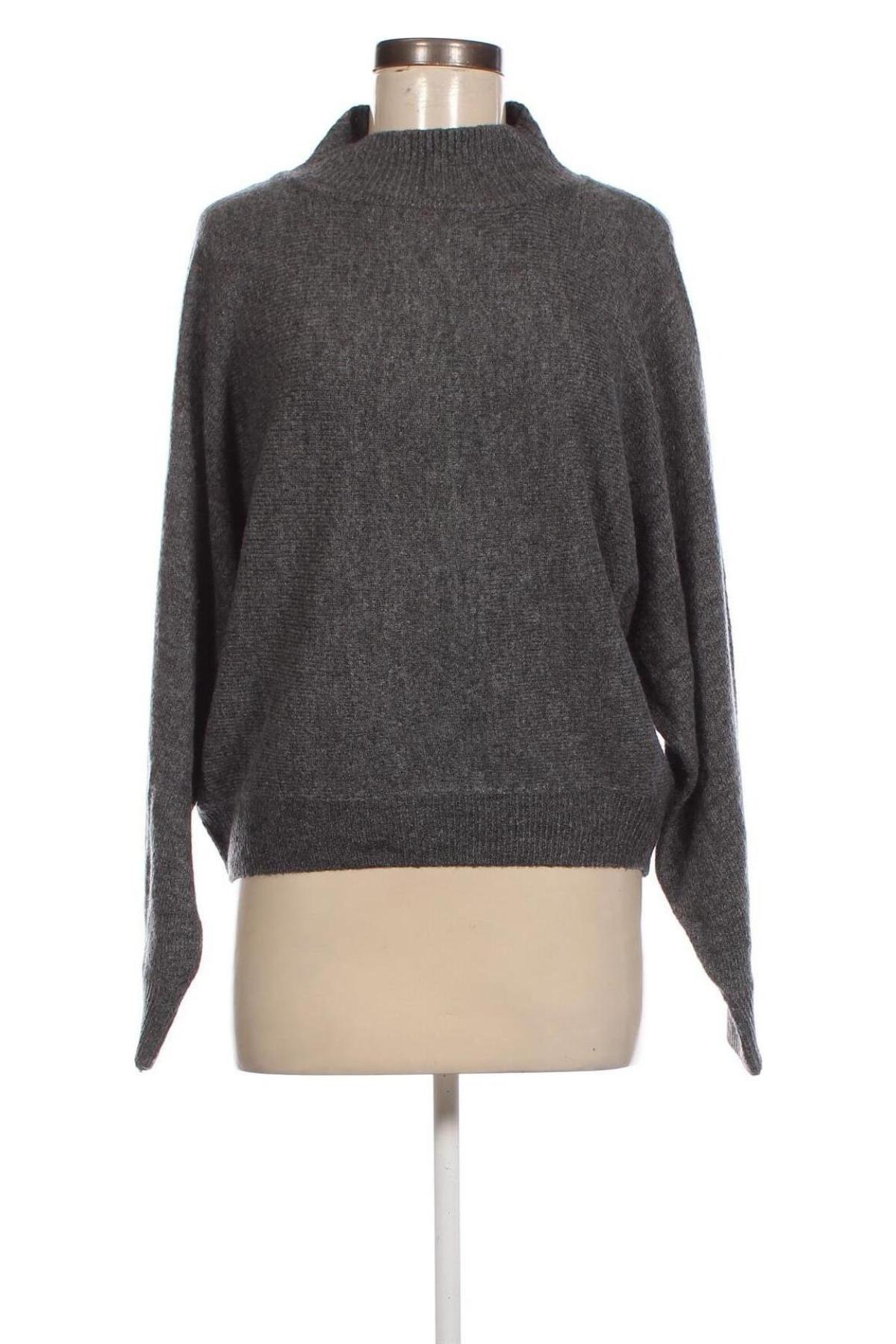 Дамски пуловер Jean Pascale, Размер S, Цвят Сив, Цена 11,60 лв.