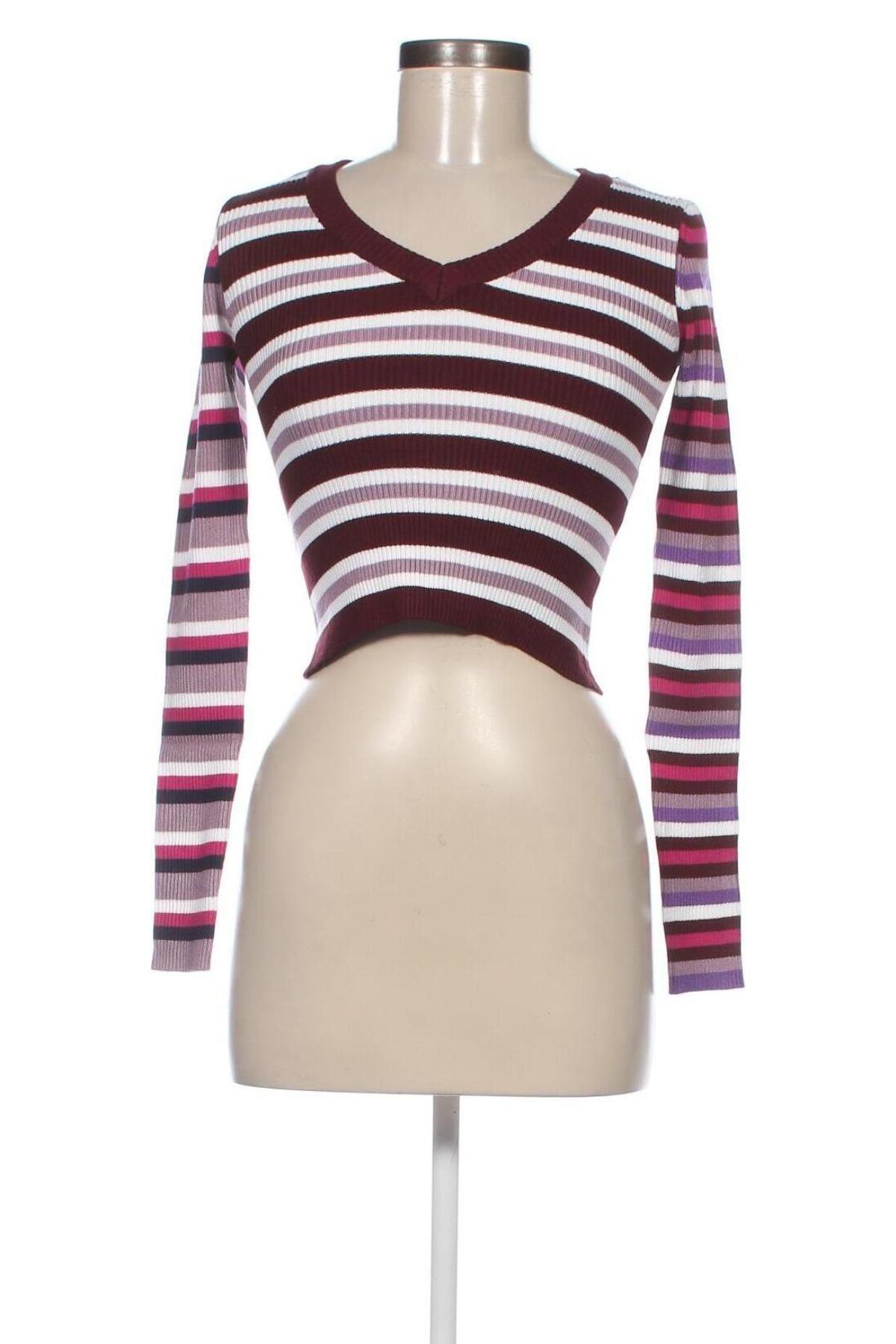 Дамски пуловер Jennyfer, Размер L, Цвят Многоцветен, Цена 19,32 лв.