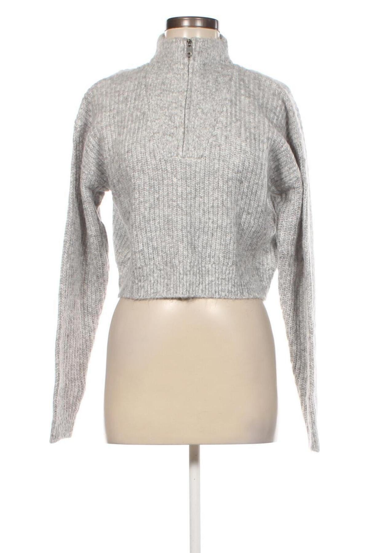 Γυναικείο πουλόβερ Jennyfer, Μέγεθος S, Χρώμα Γκρί, Τιμή 10,67 €