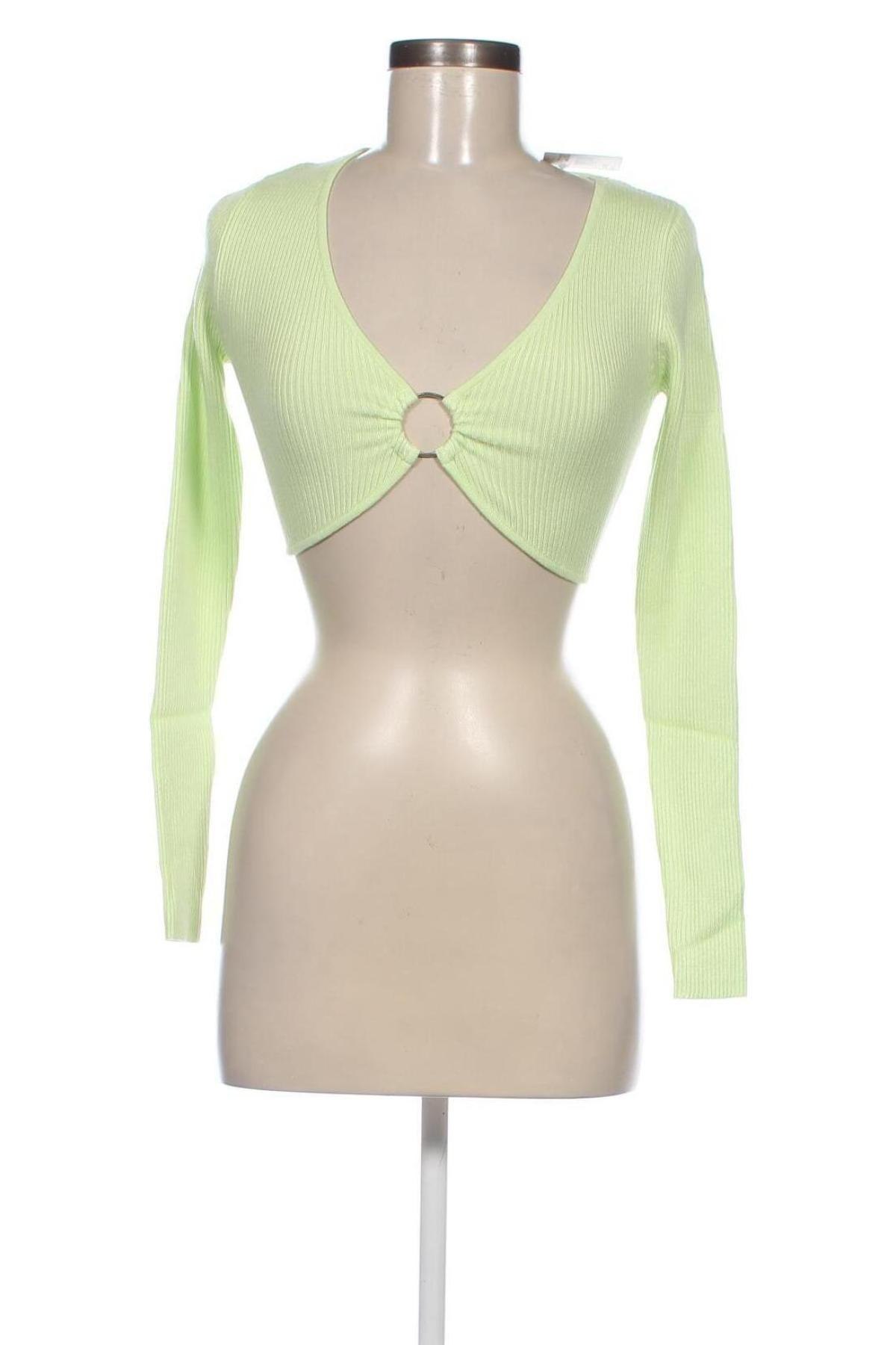 Γυναικείο πουλόβερ Jennyfer, Μέγεθος XS, Χρώμα Πράσινο, Τιμή 6,16 €