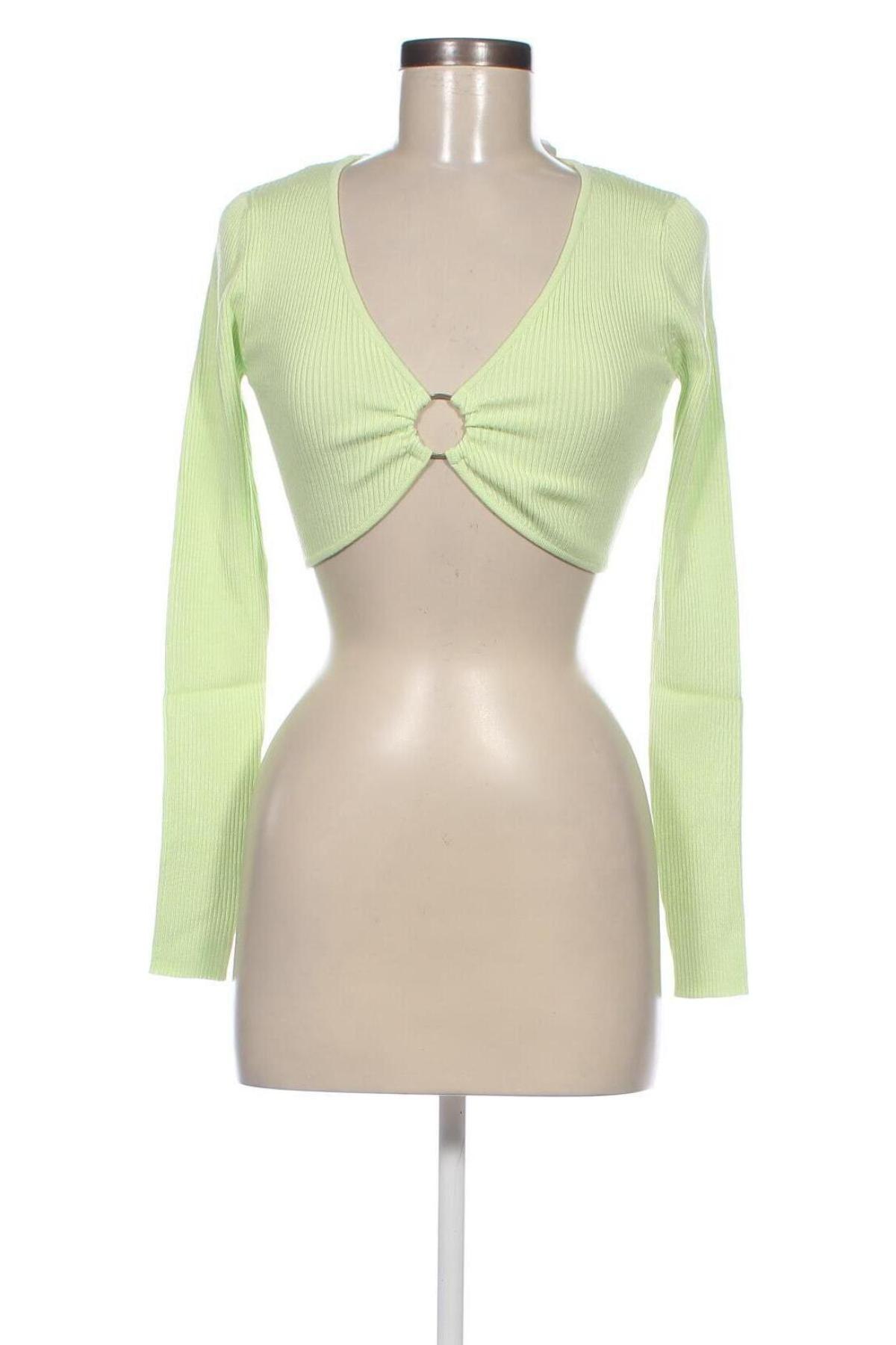 Γυναικείο πουλόβερ Jennyfer, Μέγεθος S, Χρώμα Πράσινο, Τιμή 6,16 €