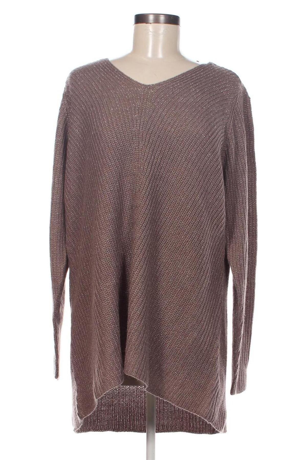 Дамски пуловер Kapalua, Размер XL, Цвят Кафяв, Цена 11,02 лв.
