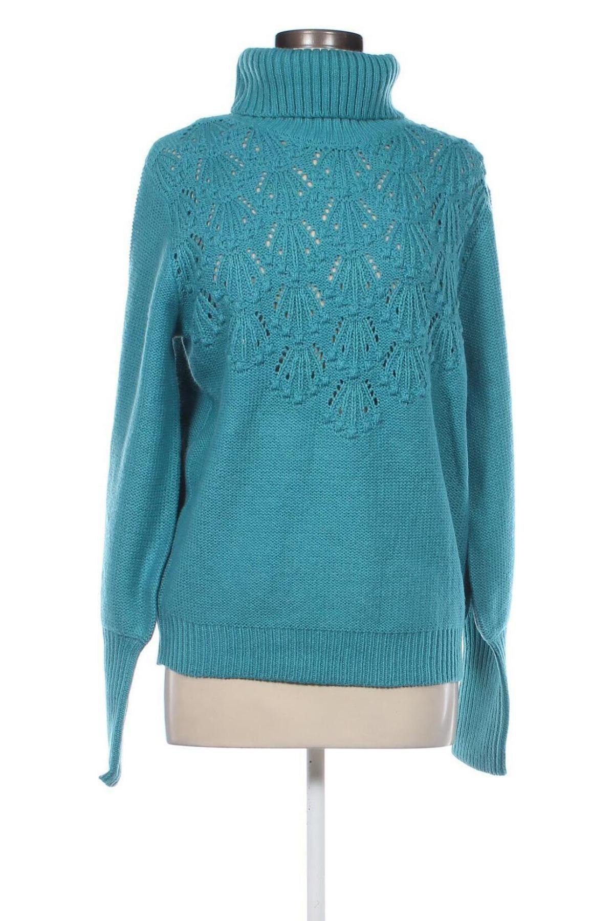 Γυναικείο πουλόβερ Laura Torelli, Μέγεθος M, Χρώμα Μπλέ, Τιμή 6,28 €