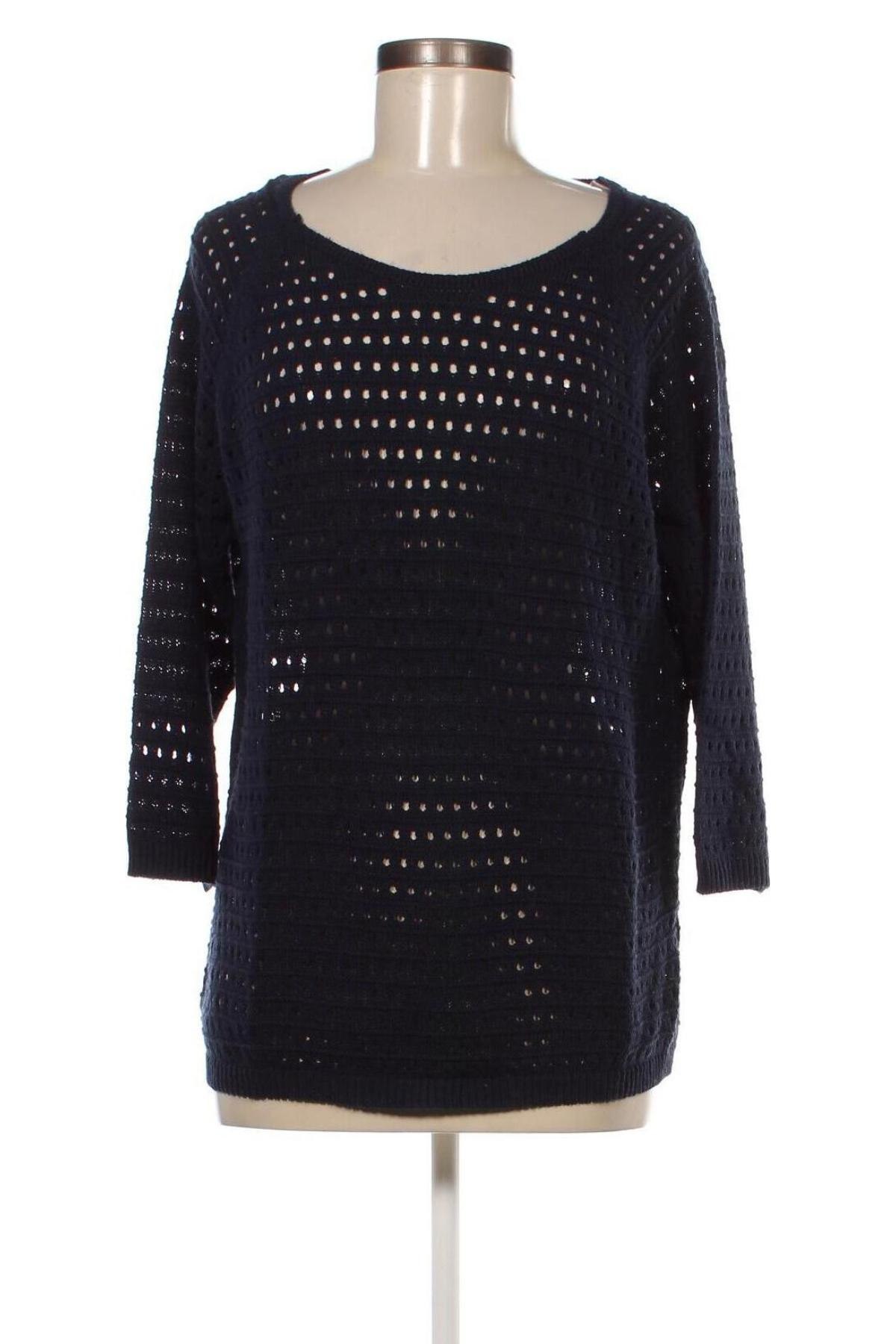 Γυναικείο πουλόβερ Laura Torelli, Μέγεθος M, Χρώμα Μπλέ, Τιμή 5,92 €