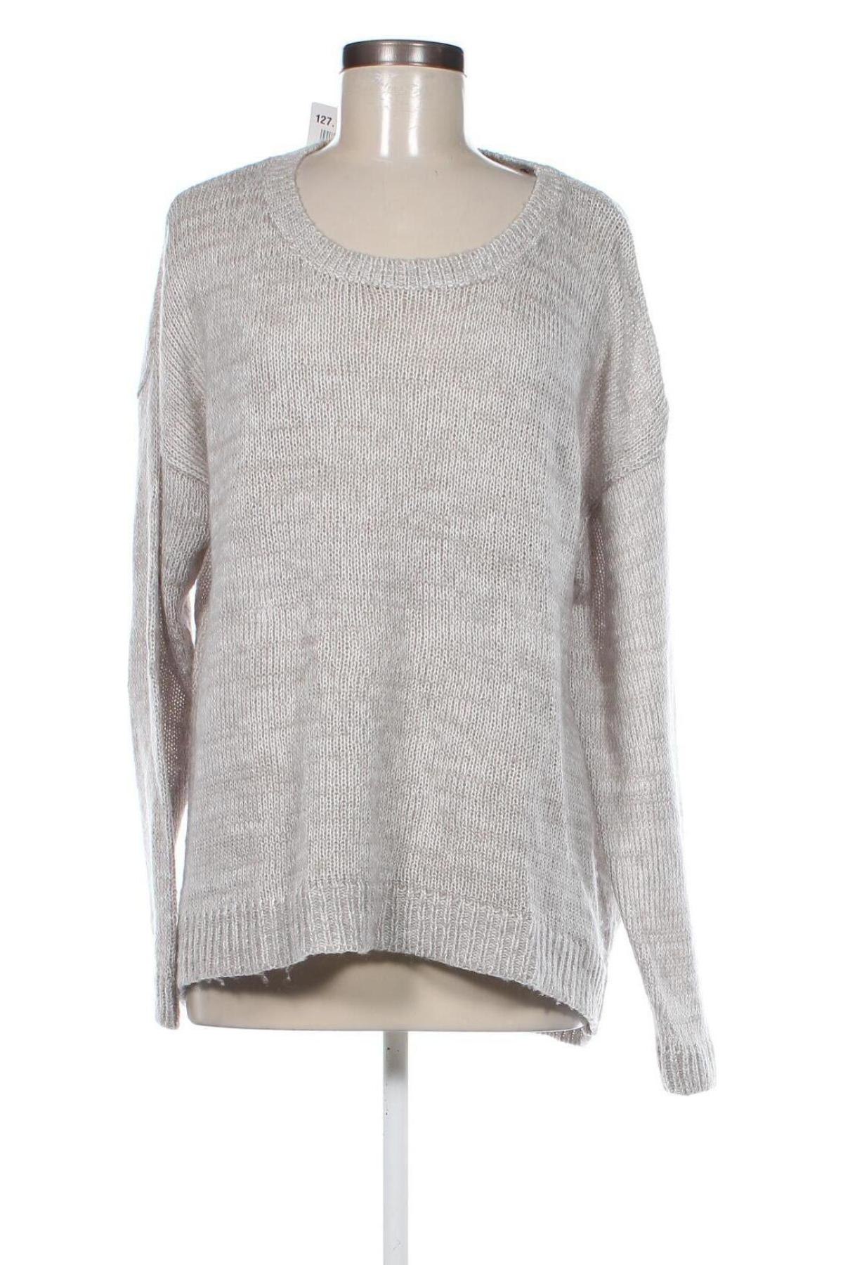 Damenpullover Laura Torelli, Größe M, Farbe Grau, Preis 5,29 €