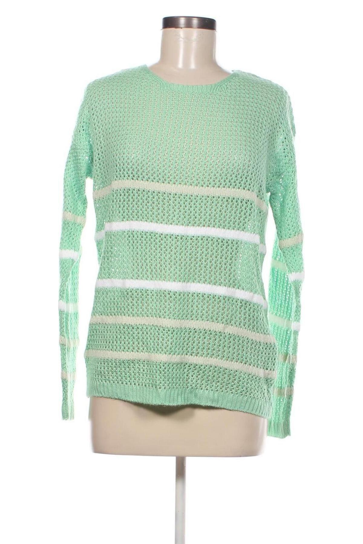 Γυναικείο πουλόβερ Laura Torelli, Μέγεθος S, Χρώμα Πράσινο, Τιμή 7,18 €