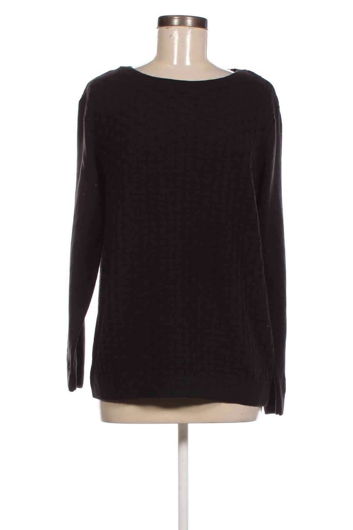 Damenpullover Laura Torelli, Größe L, Farbe Schwarz, Preis 13,49 €