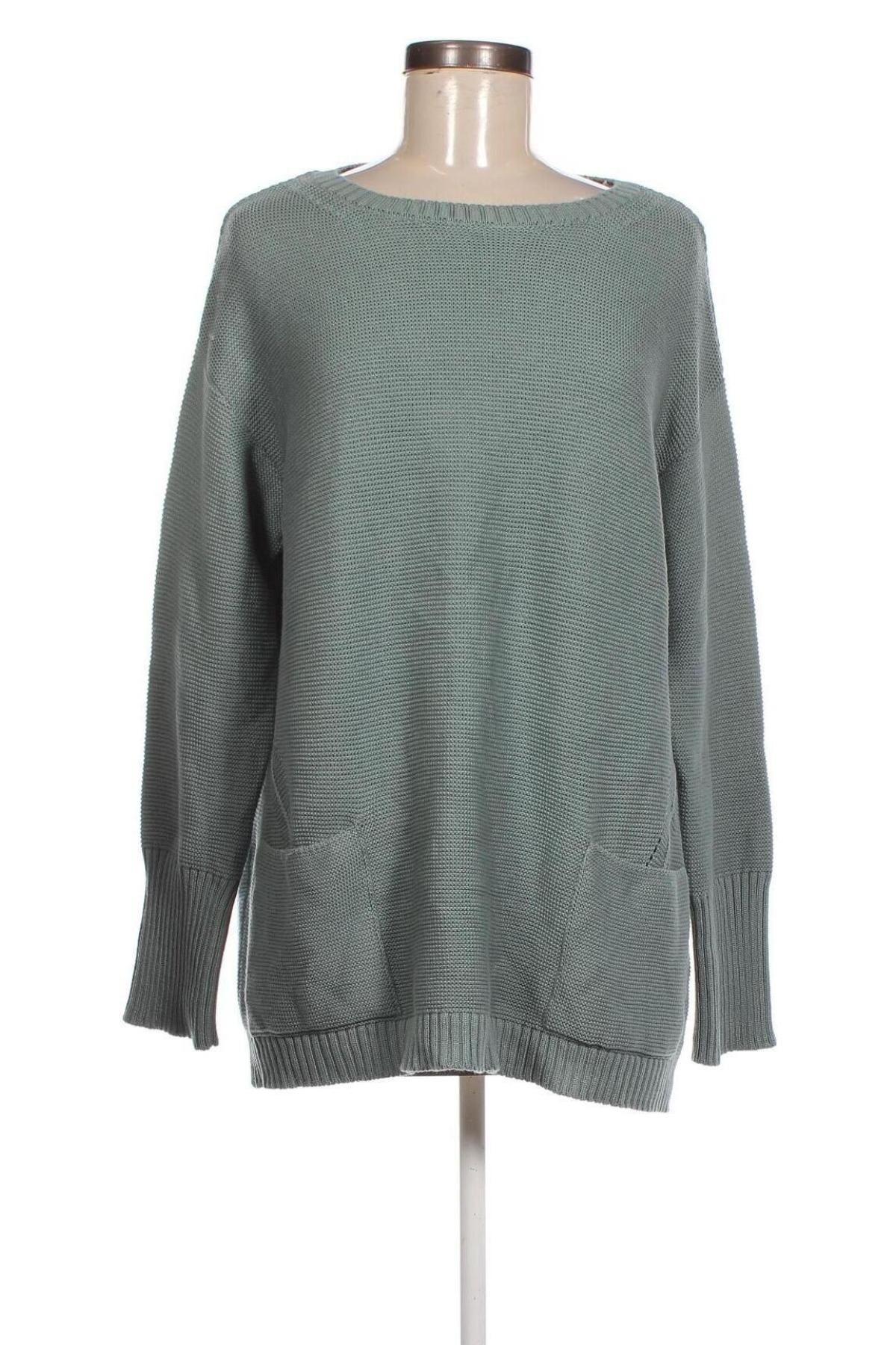 Дамски пуловер Le Comte, Размер L, Цвят Зелен, Цена 29,76 лв.