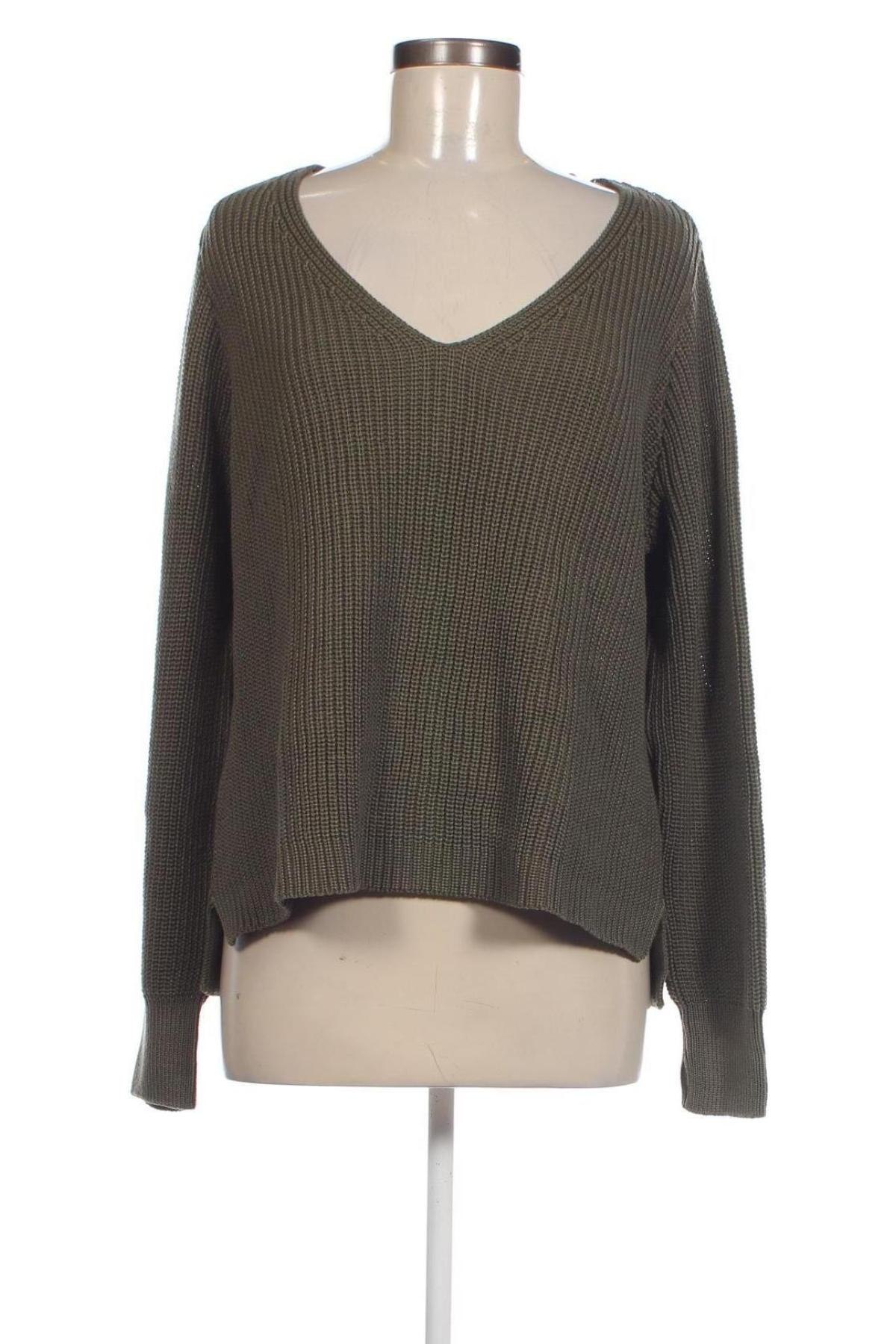 Дамски пуловер LeGer By Lena Gercke X About you, Размер M, Цвят Зелен, Цена 39,06 лв.