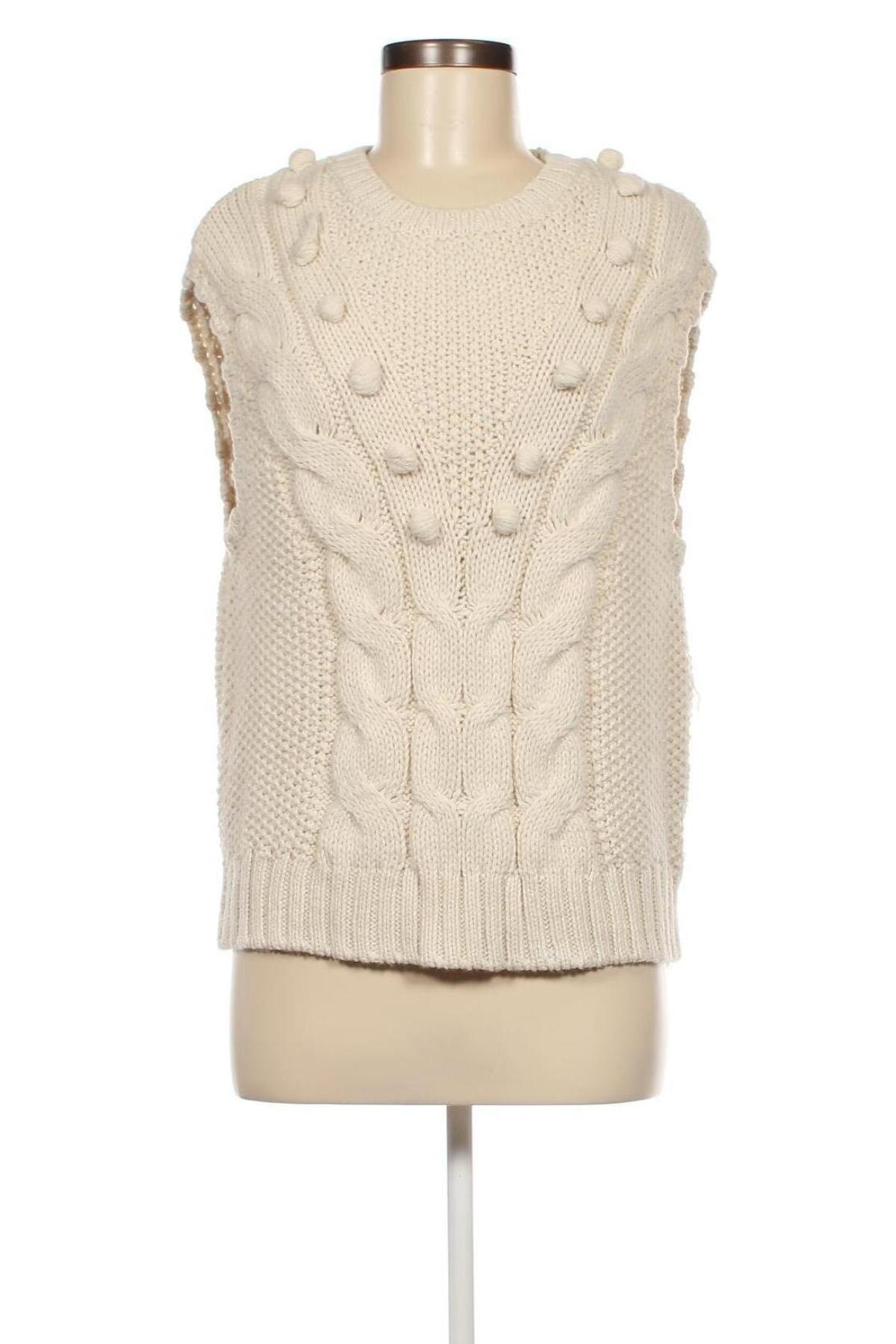 Дамски пуловер Lindex, Размер S, Цвят Екрю, Цена 4,35 лв.