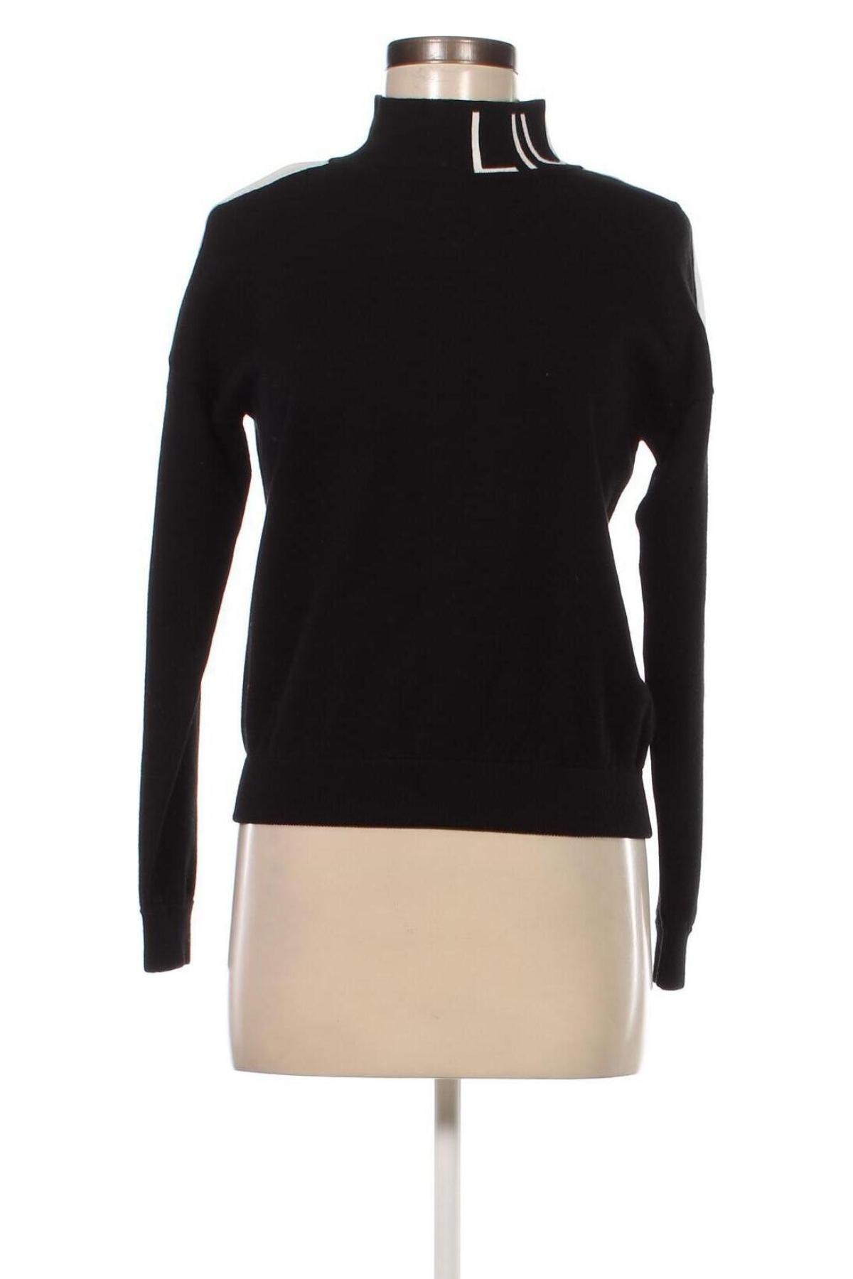 Дамски пуловер Liu Jo, Размер XS, Цвят Черен, Цена 129,48 лв.