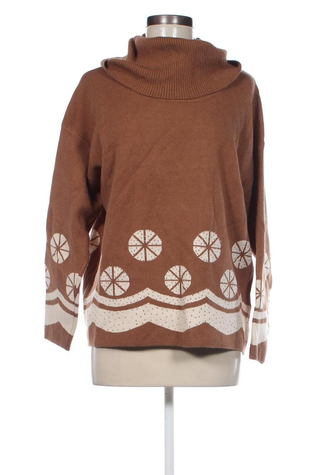 Γυναικείο πουλόβερ M&V, Μέγεθος S, Χρώμα  Μπέζ, Τιμή 3,41 €