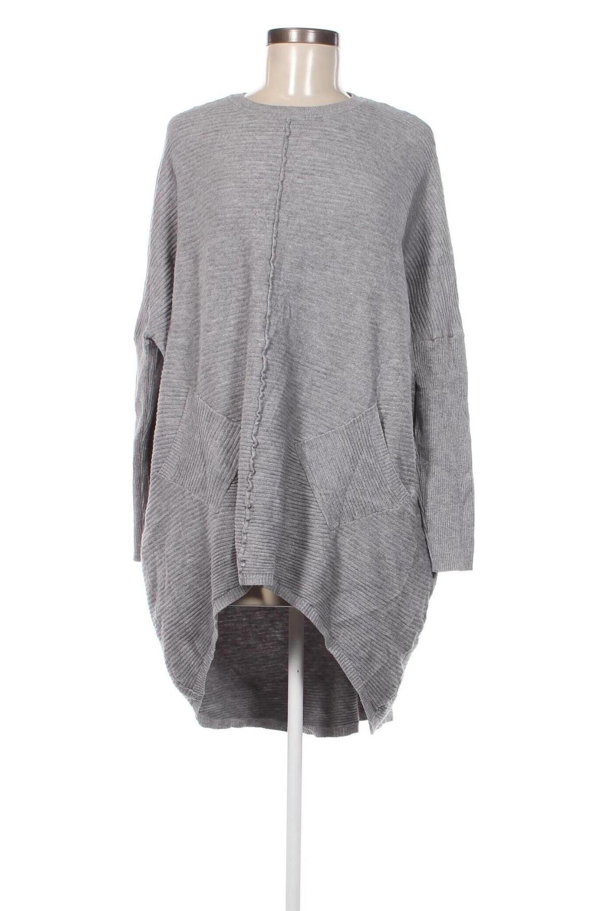 Γυναικείο πουλόβερ M&d, Μέγεθος M, Χρώμα Γκρί, Τιμή 5,15 €