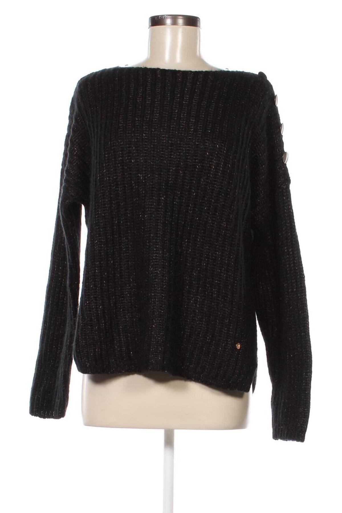 Γυναικείο πουλόβερ MOS MOSH, Μέγεθος L, Χρώμα Μαύρο, Τιμή 15,34 €