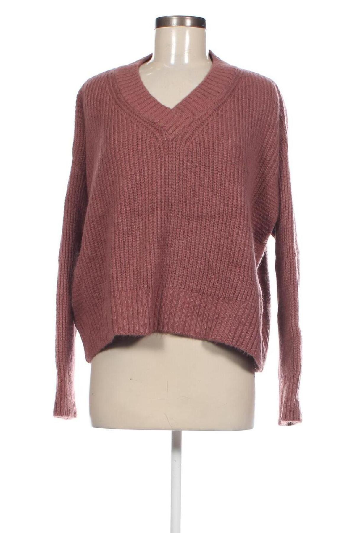 Γυναικείο πουλόβερ Made In Italy, Μέγεθος S, Χρώμα Καφέ, Τιμή 7,18 €