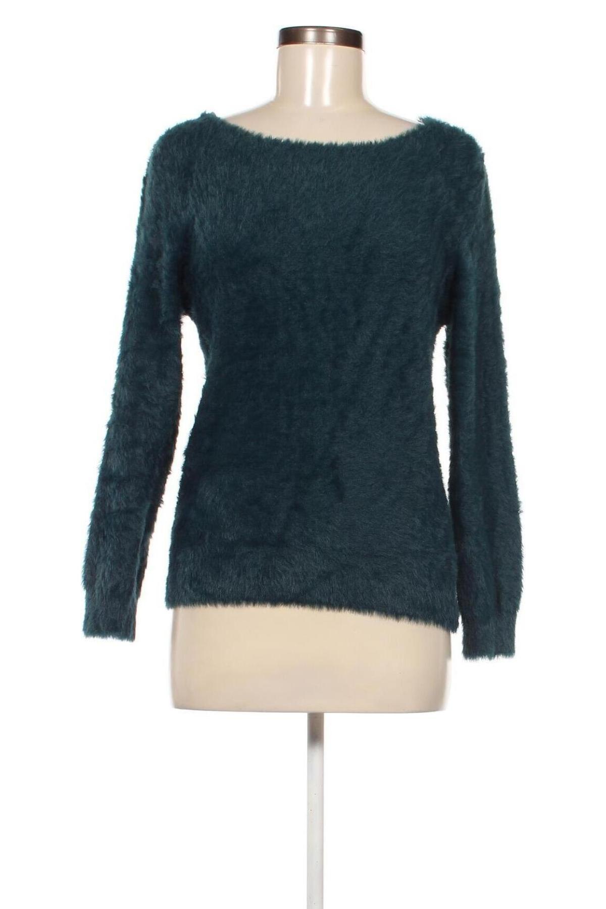 Γυναικείο πουλόβερ Made In Italy, Μέγεθος M, Χρώμα Μπλέ, Τιμή 9,30 €