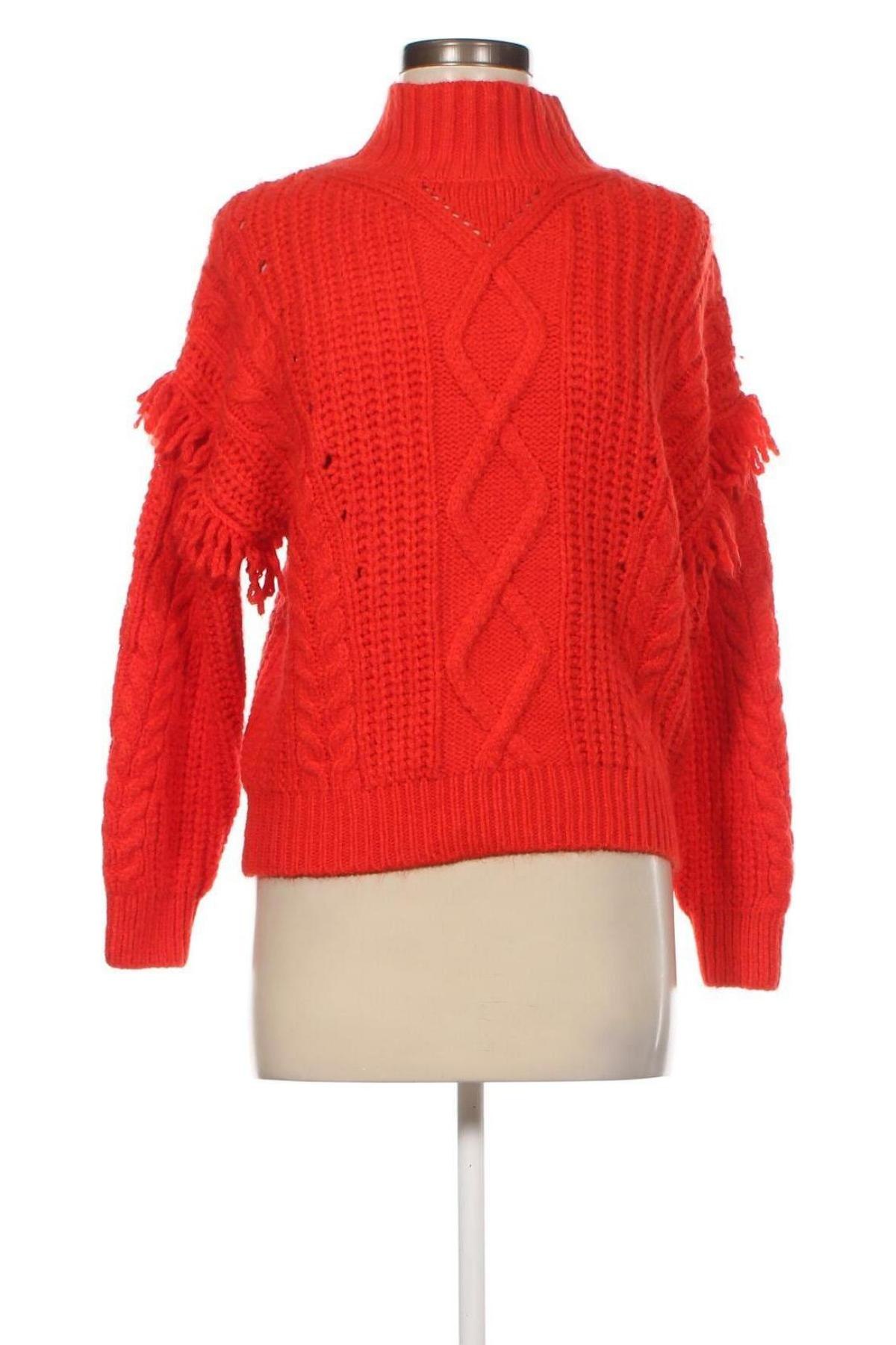 Дамски пуловер Mango, Размер M, Цвят Оранжев, Цена 10,80 лв.