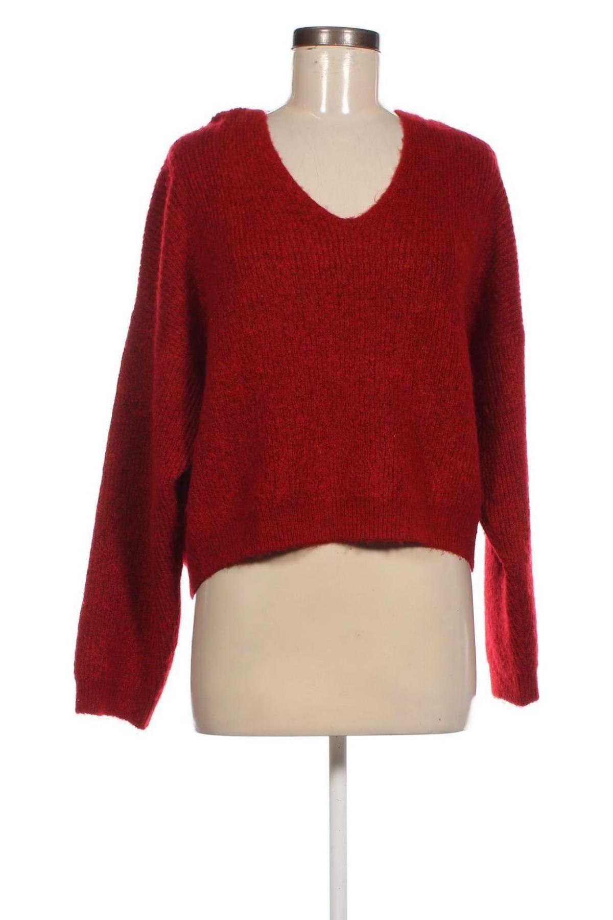 Дамски пуловер Mango, Размер M, Цвят Червен, Цена 10,80 лв.