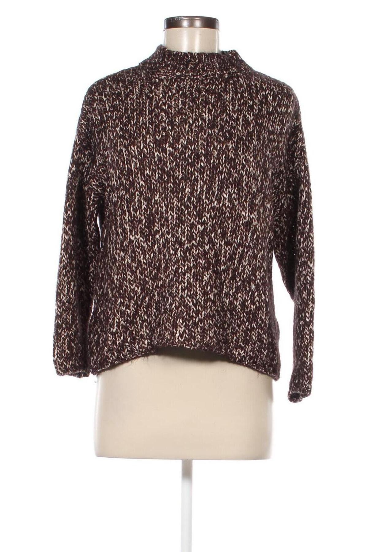 Дамски пуловер Massimo Dutti, Размер XS, Цвят Кафяв, Цена 31,00 лв.