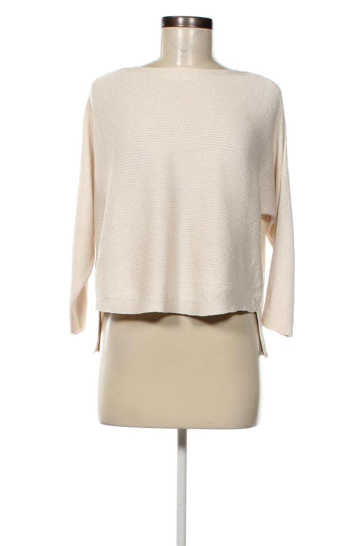 Γυναικείο πουλόβερ Massimo Dutti, Μέγεθος S, Χρώμα Εκρού, Τιμή 38,35 €