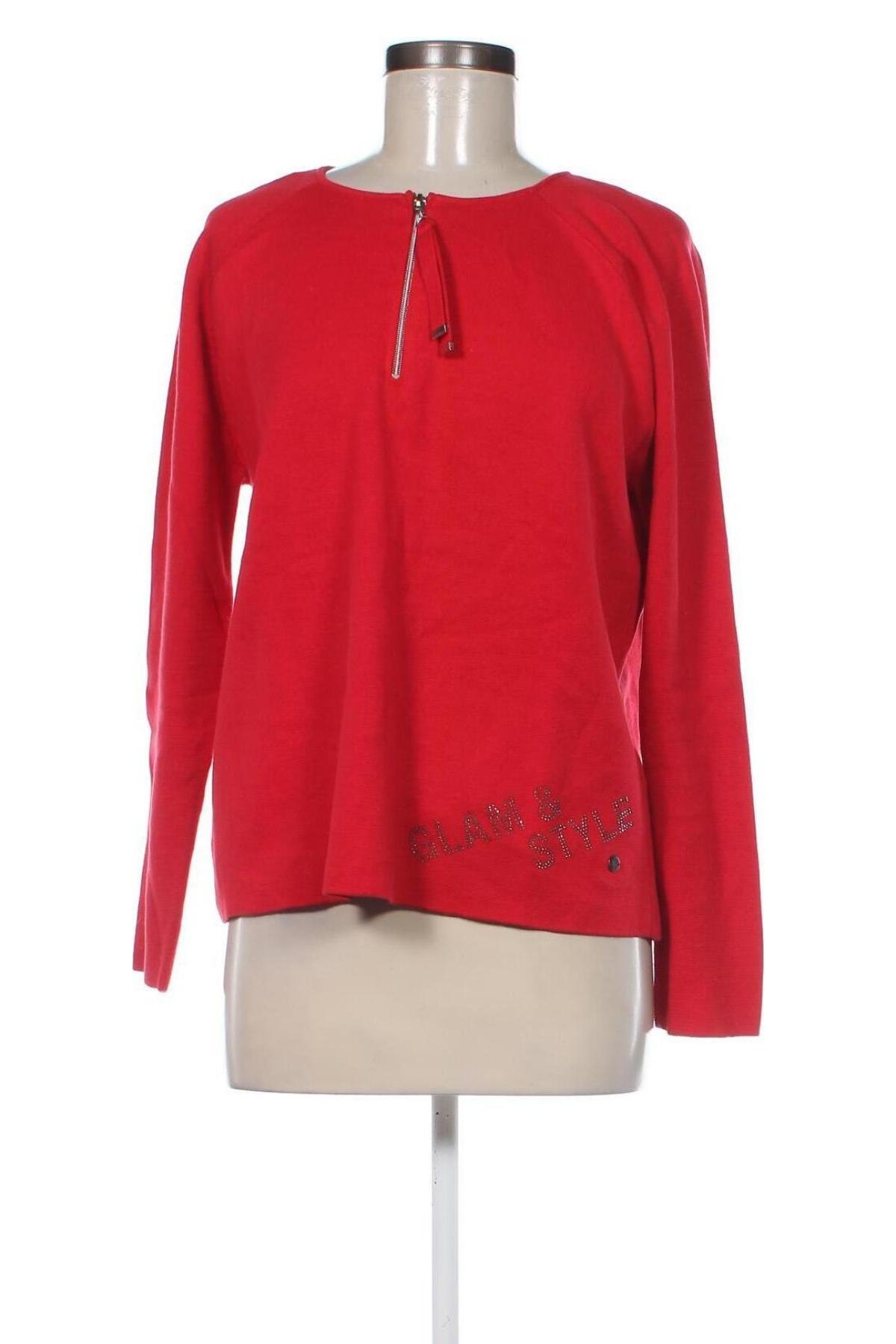Γυναικείο πουλόβερ Monari, Μέγεθος M, Χρώμα Κόκκινο, Τιμή 19,56 €