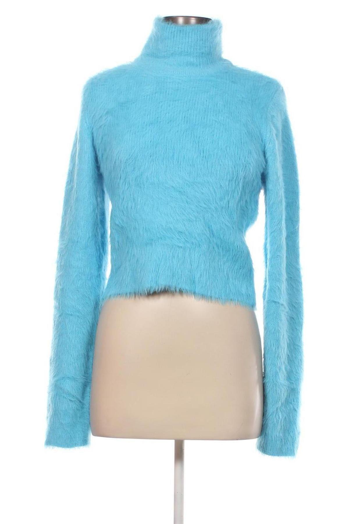 Дамски пуловер Monki, Размер L, Цвят Син, Цена 21,84 лв.