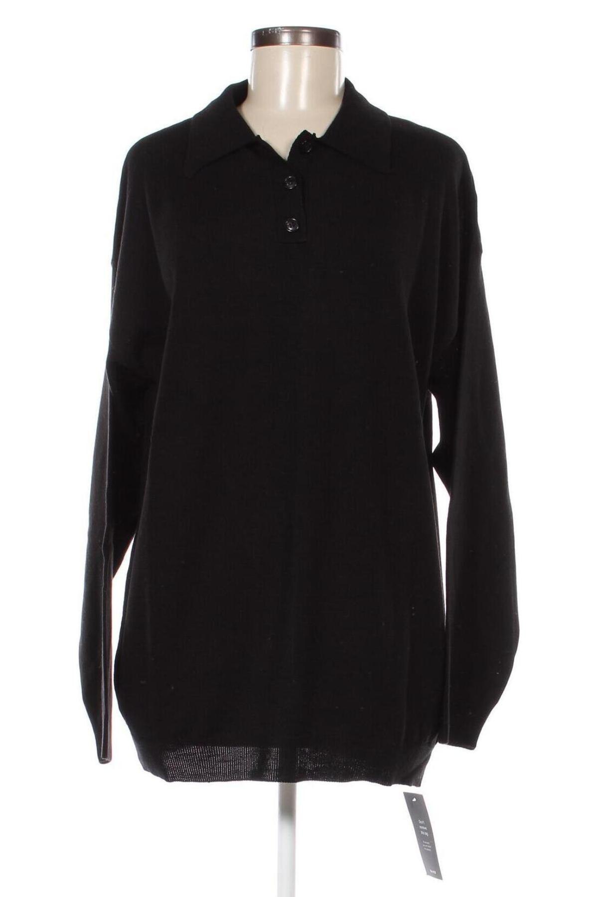Γυναικείο πουλόβερ NA-KD, Μέγεθος M, Χρώμα Μαύρο, Τιμή 12,94 €