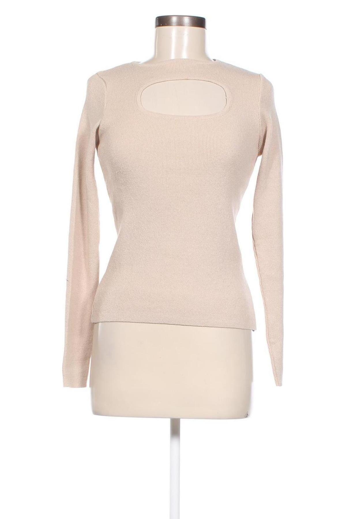 Γυναικείο πουλόβερ NU-IN, Μέγεθος S, Χρώμα  Μπέζ, Τιμή 15,82 €