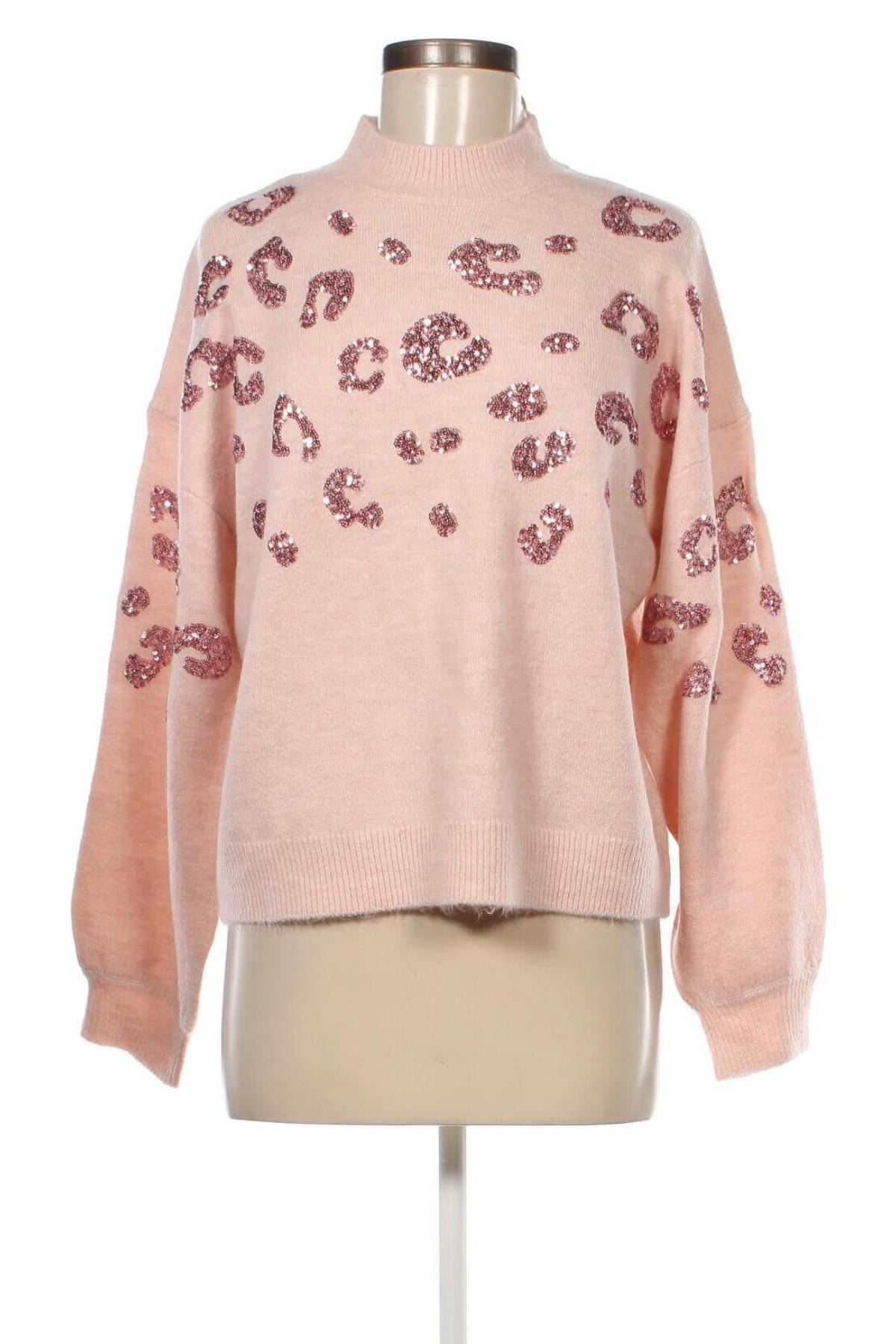 Γυναικείο πουλόβερ New Look, Μέγεθος M, Χρώμα Ρόζ , Τιμή 10,67 €
